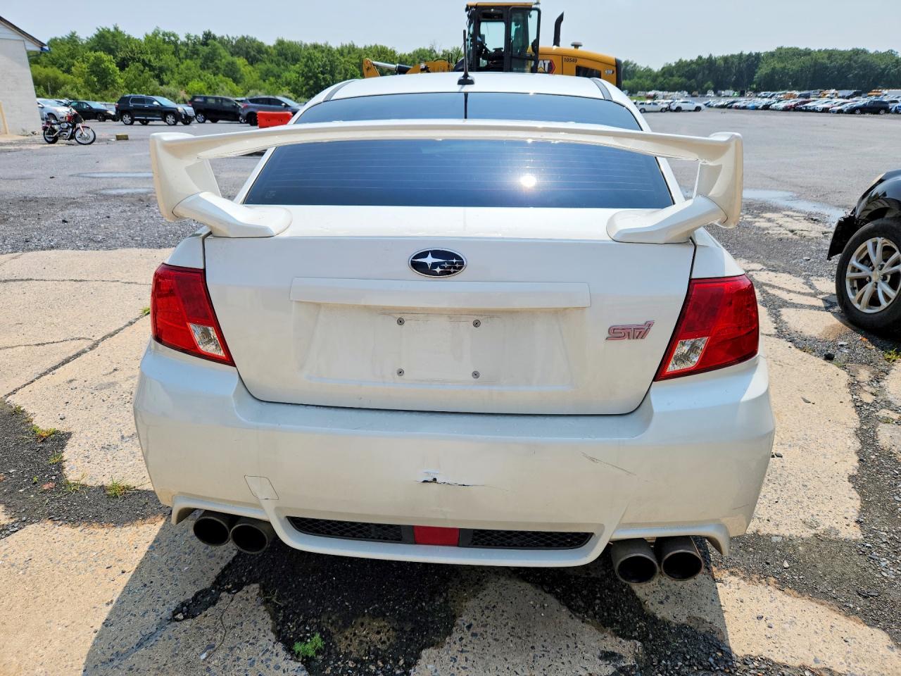 2012 Subaru Impreza Wrx Sti White vin: JF1GV8J68CL013976