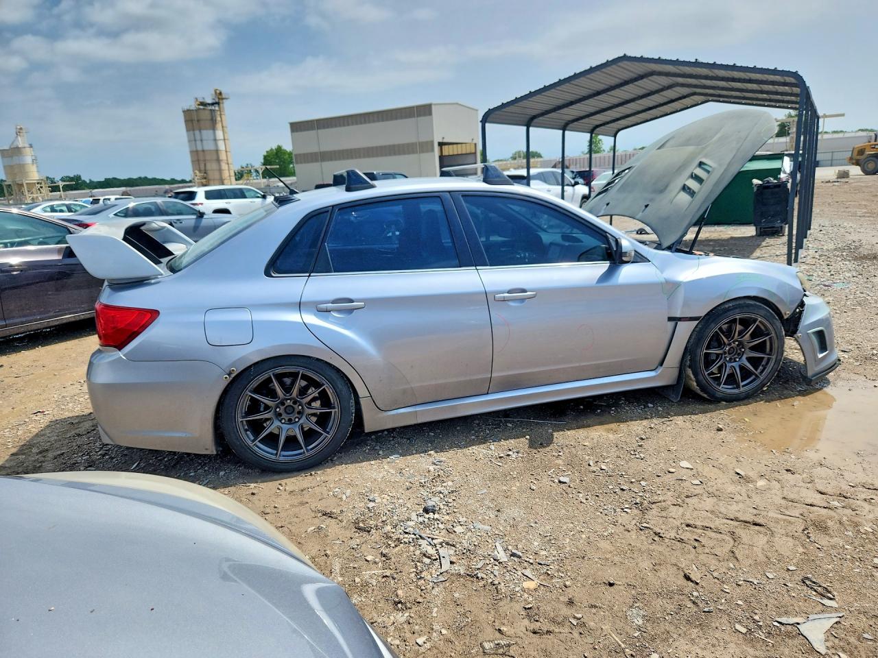 2013 Subaru Impreza Wrx Sti Silver vin: JF1GV8J68DL035168
