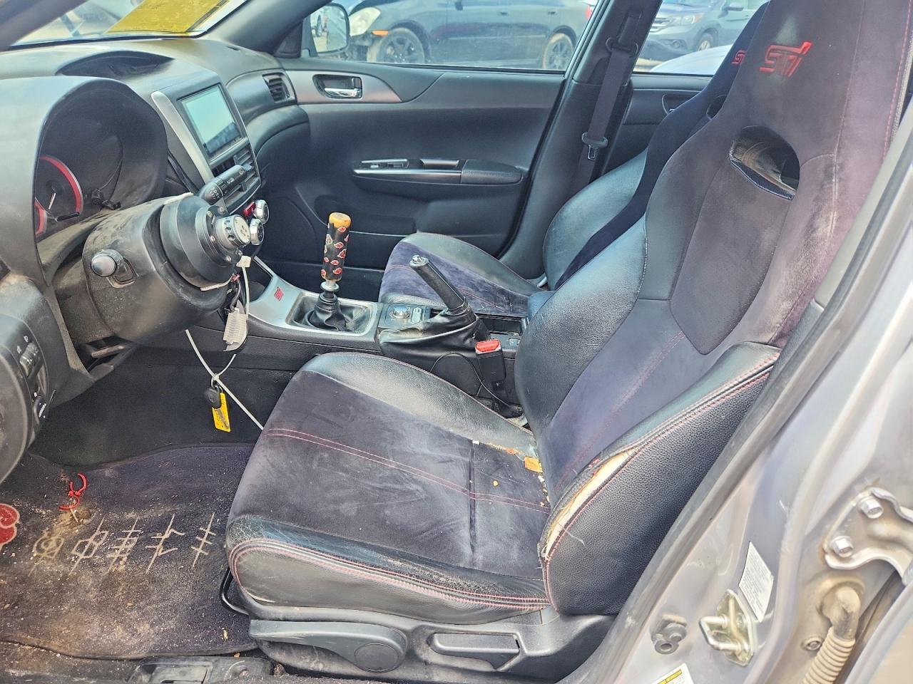 2013 Subaru Impreza Wrx Sti Silver vin: JF1GV8J68DL035168