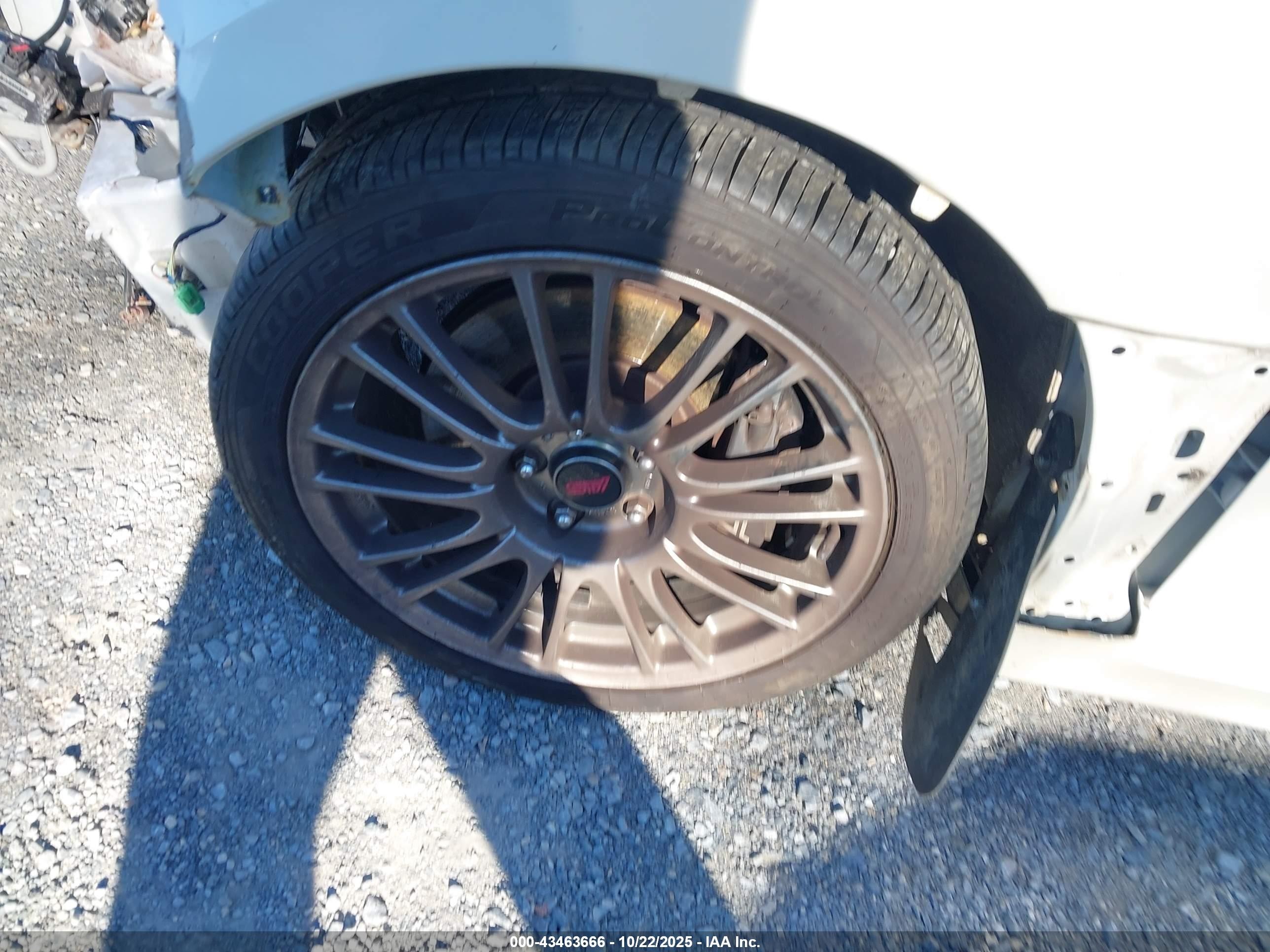 2014 Subaru Impreza Wrx Sti Limited Белый vin: JF1GV8J68EL011938