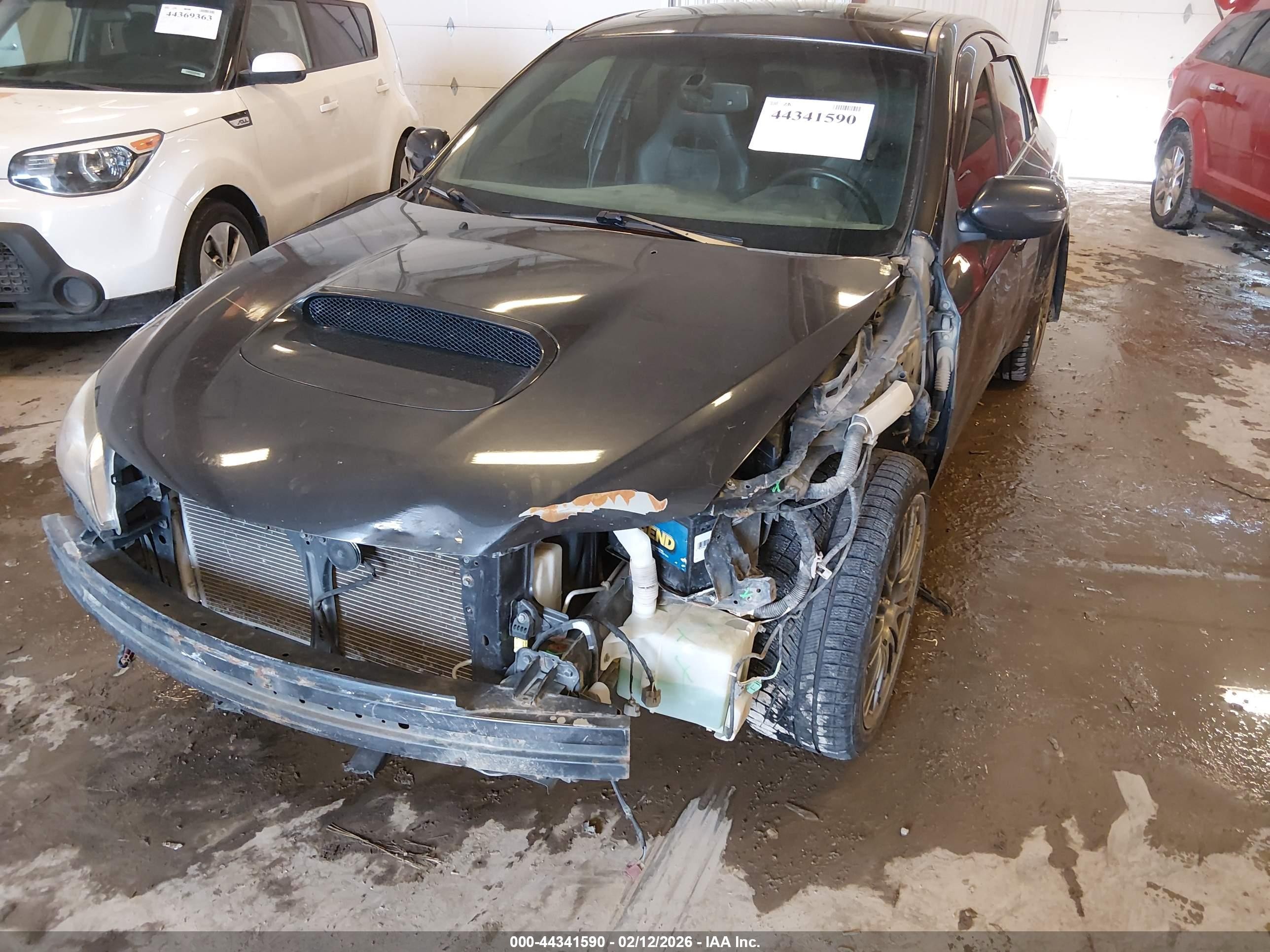 2014 Subaru Impreza Wrx Sti Limited Gray vin: JF1GV8J68EL015505