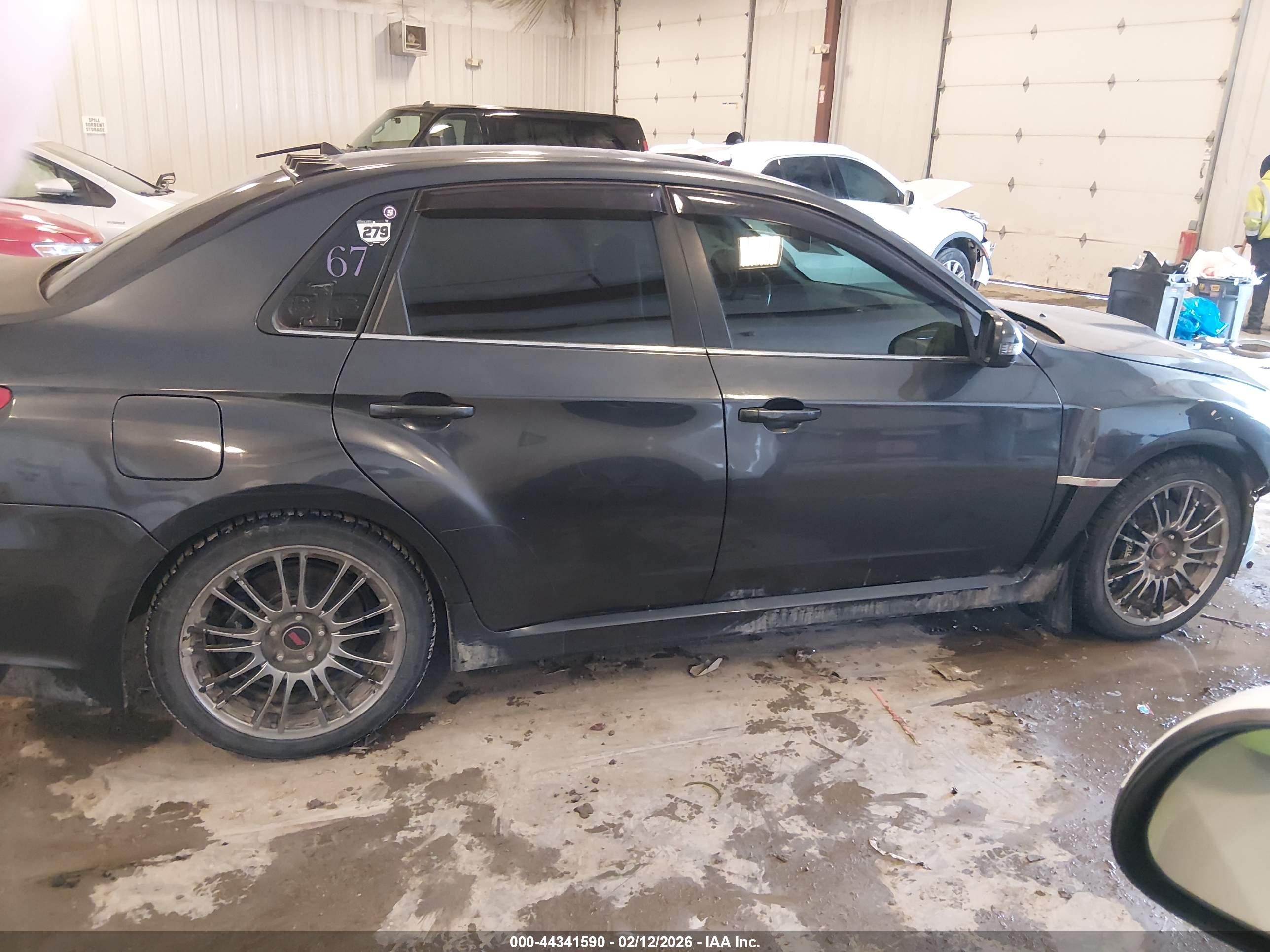 2014 Subaru Impreza Wrx Sti Limited Gray vin: JF1GV8J68EL015505