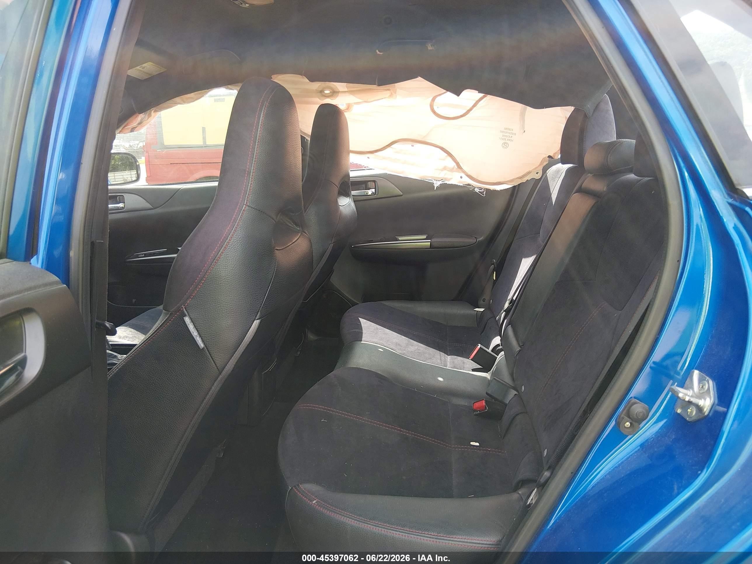 2014 Subaru Impreza Wrx Sti Синий vin: JF1GV8J69EL013584