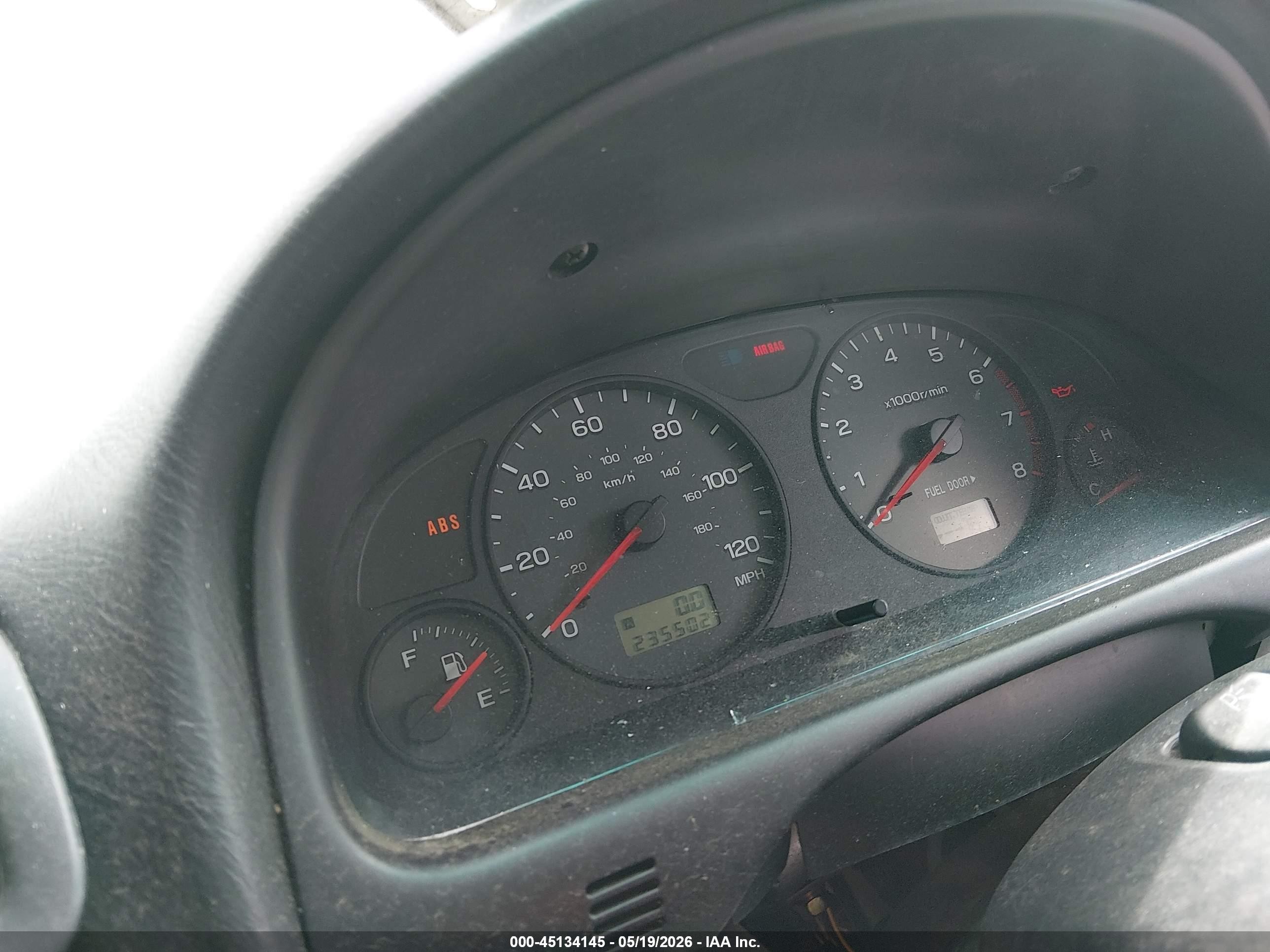 2001 Subaru Forester L Gray vin: JF1SF63501G720897