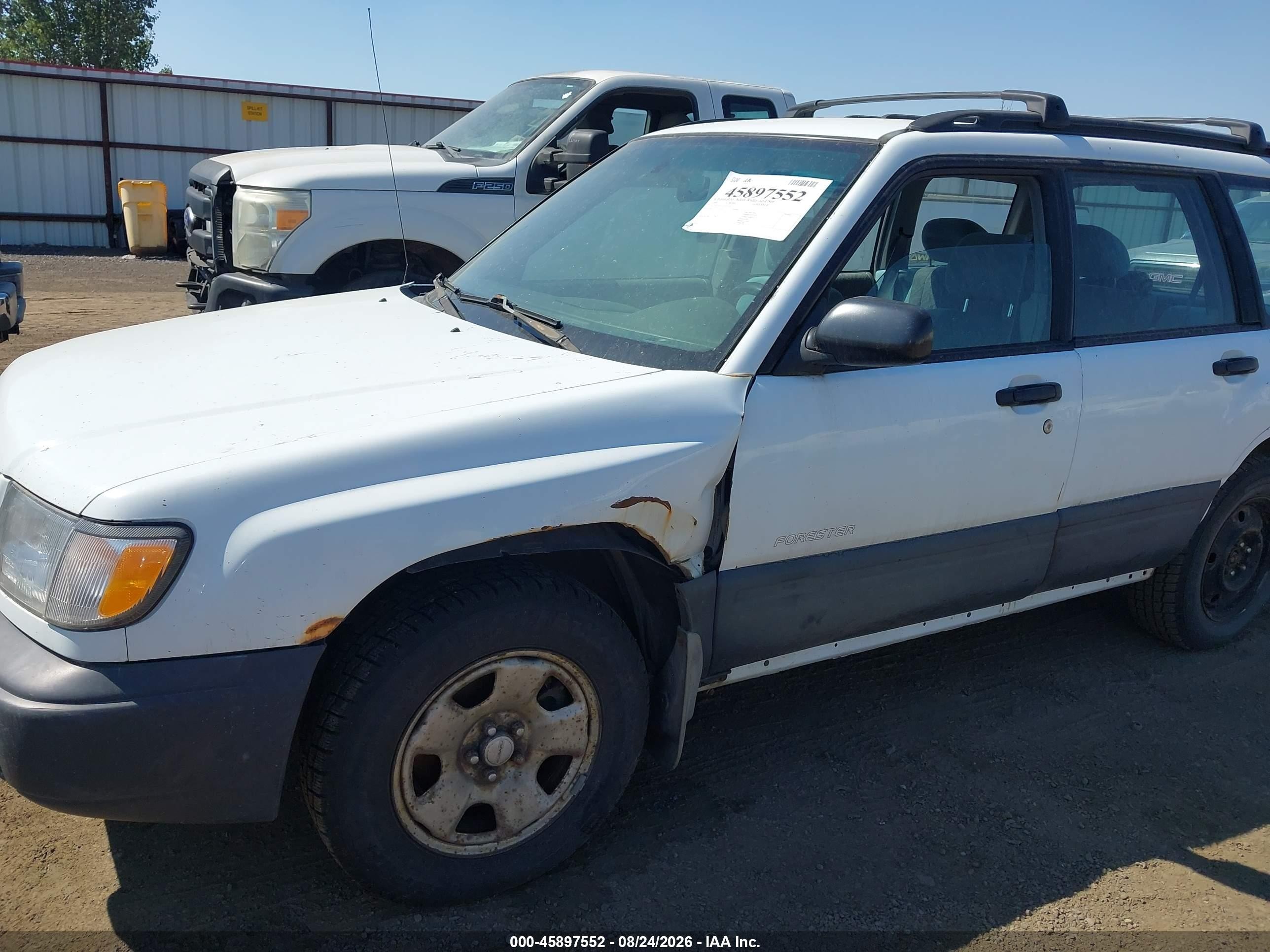 1999 Subaru Forester L Белый vin: JF1SF6350XH718215