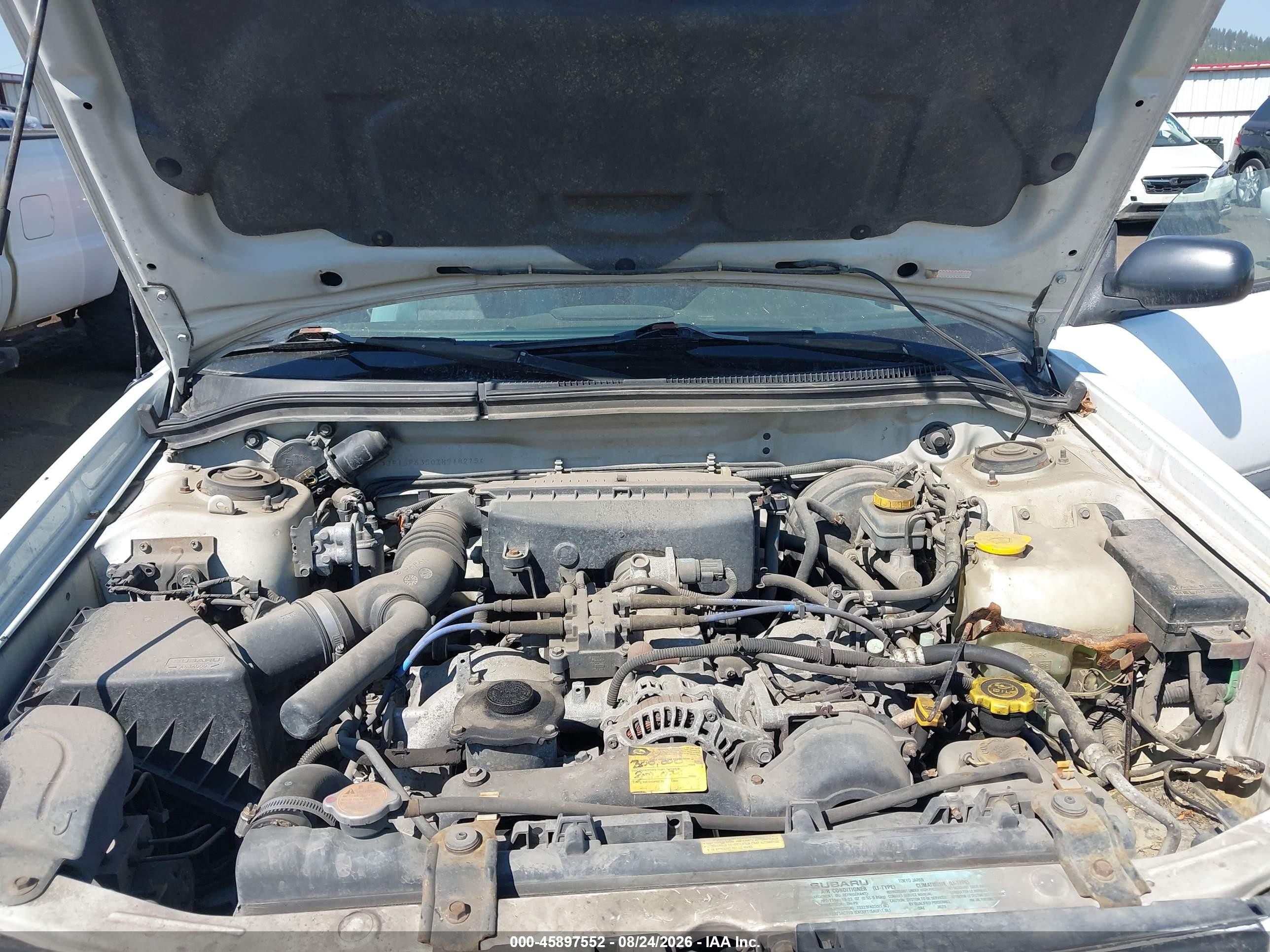 1999 Subaru Forester L Белый vin: JF1SF6350XH718215
