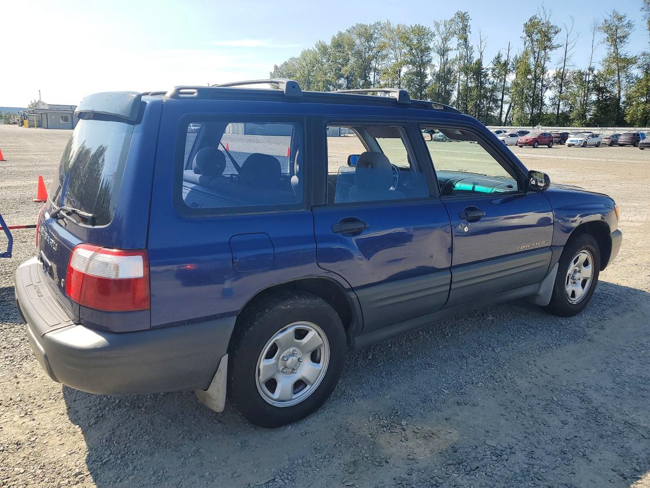 2001 Subaru Forester L Blue vin: JF1SF63511H705884