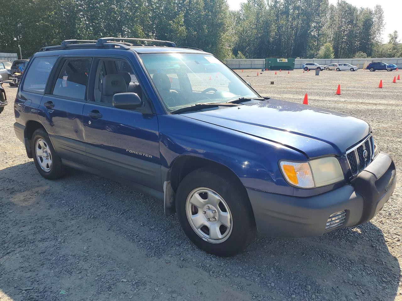 2001 Subaru Forester L Blue vin: JF1SF63511H705884