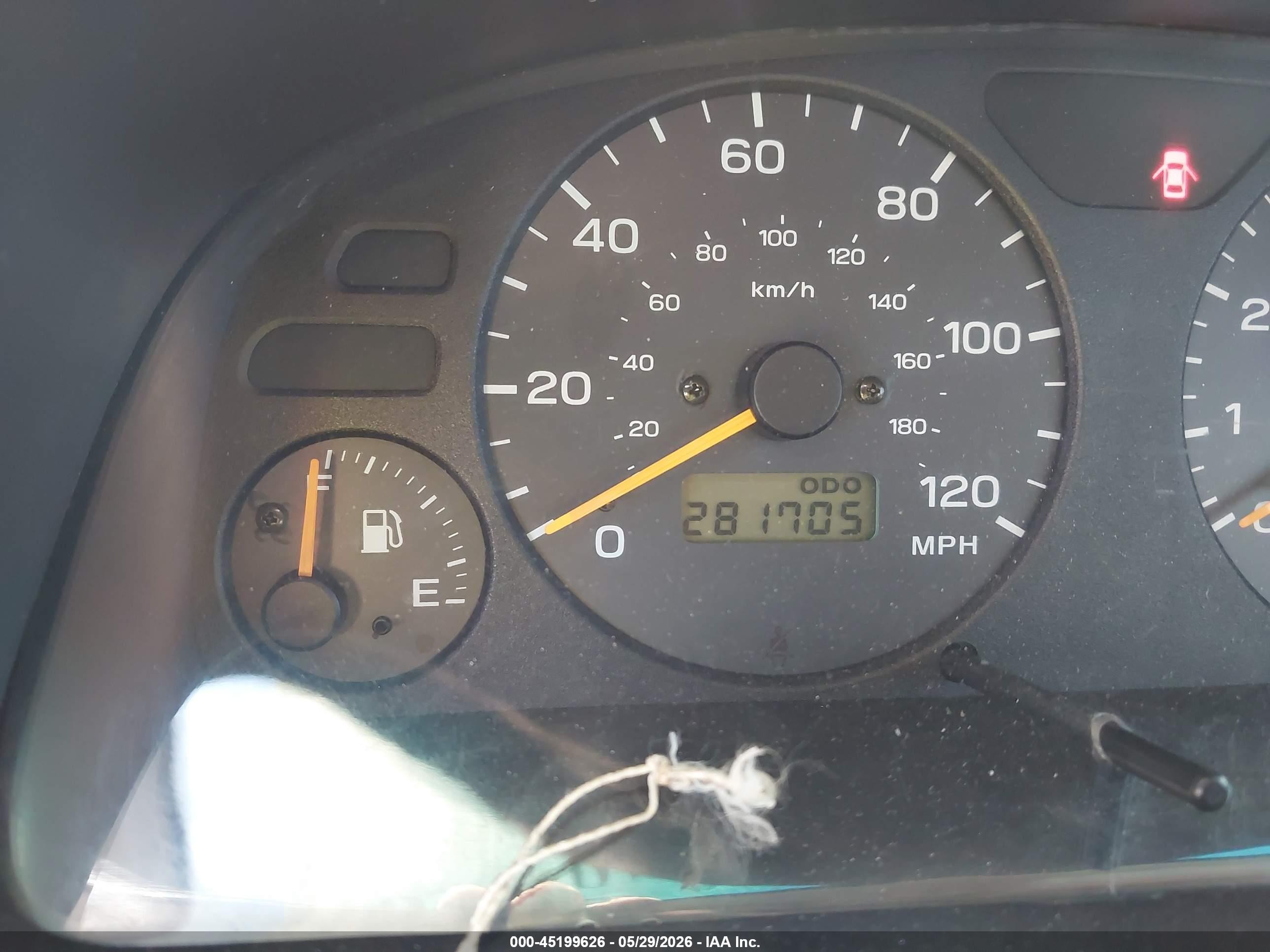 1999 Subaru Forester L Red vin: JF1SF6351XH743513