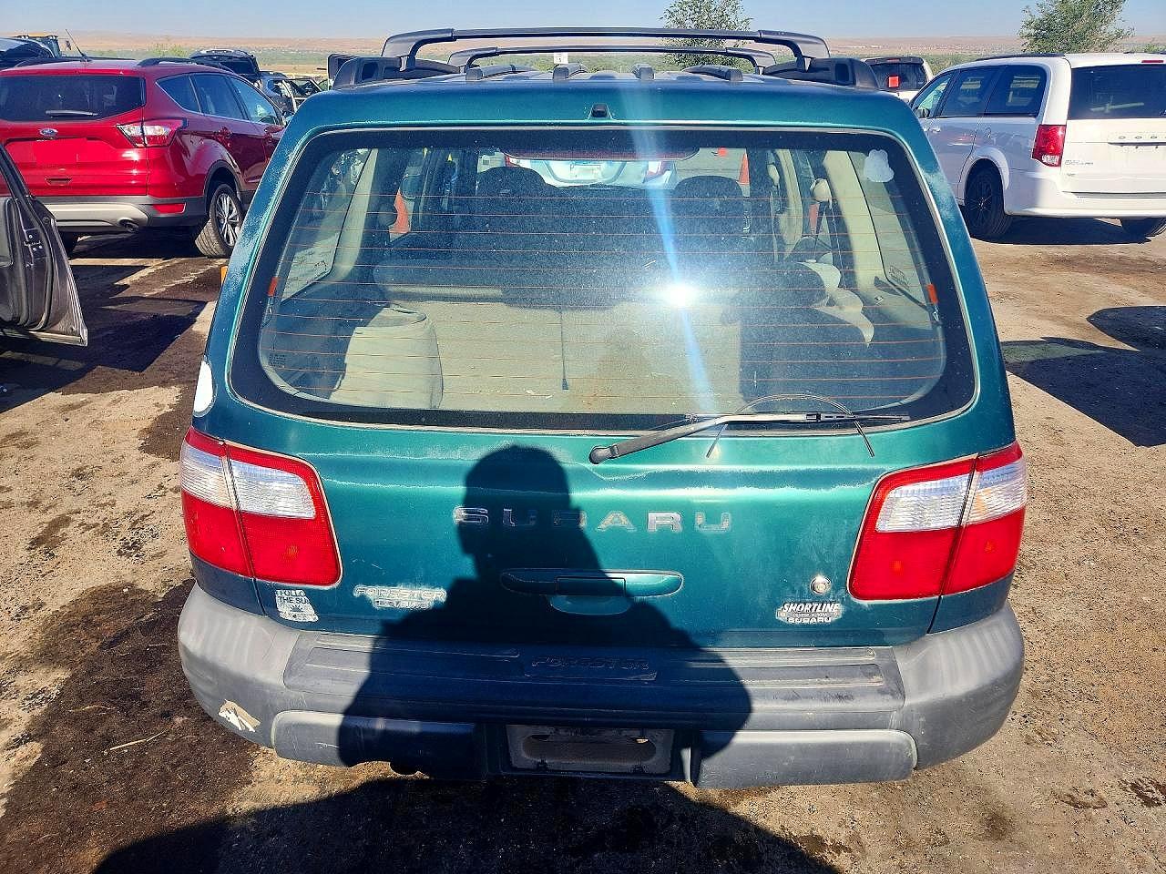 2001 Subaru Forester L Green vin: JF1SF63531H763463