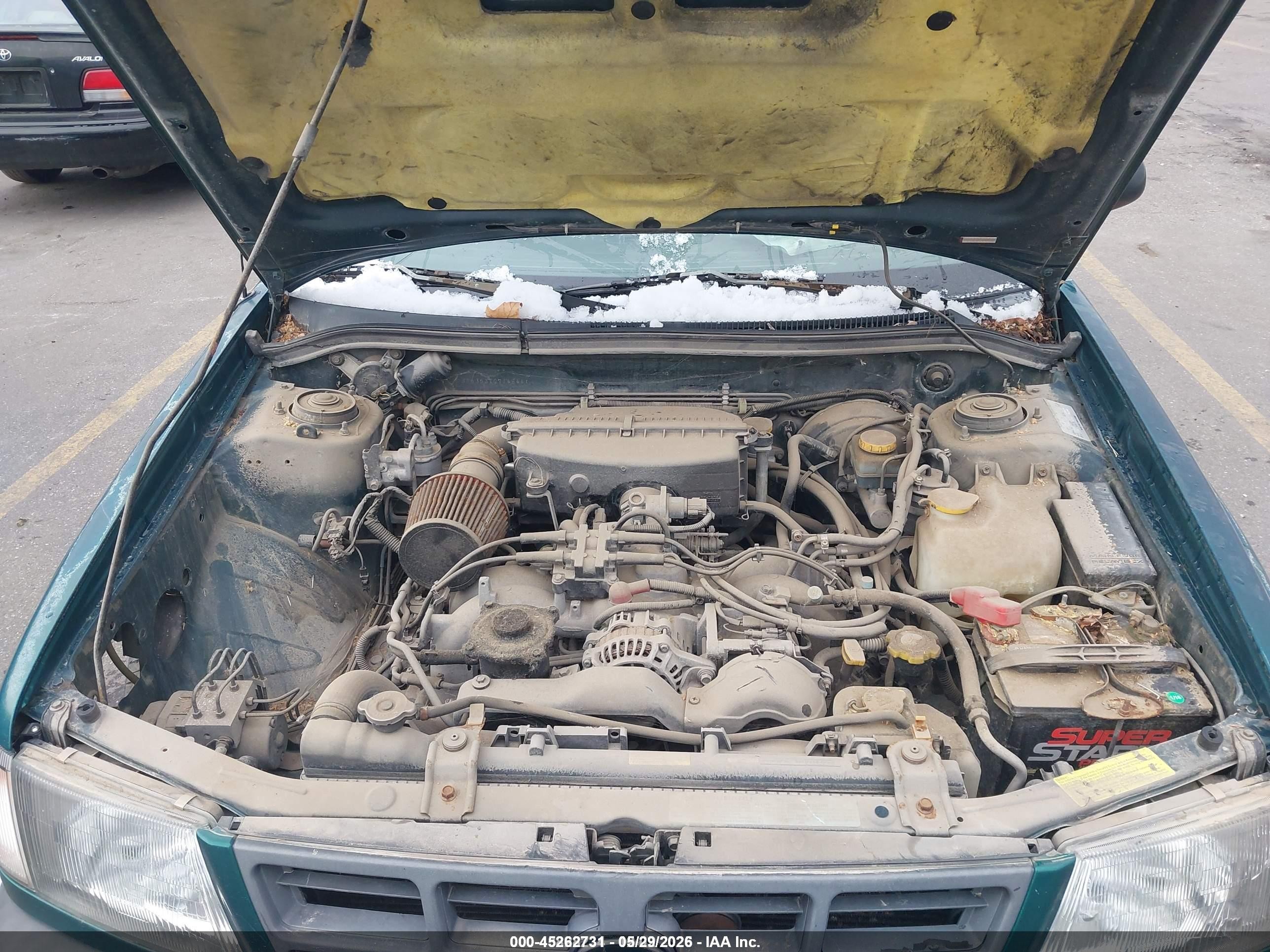 1999 Subaru Forester L Green vin: JF1SF6353XG714844