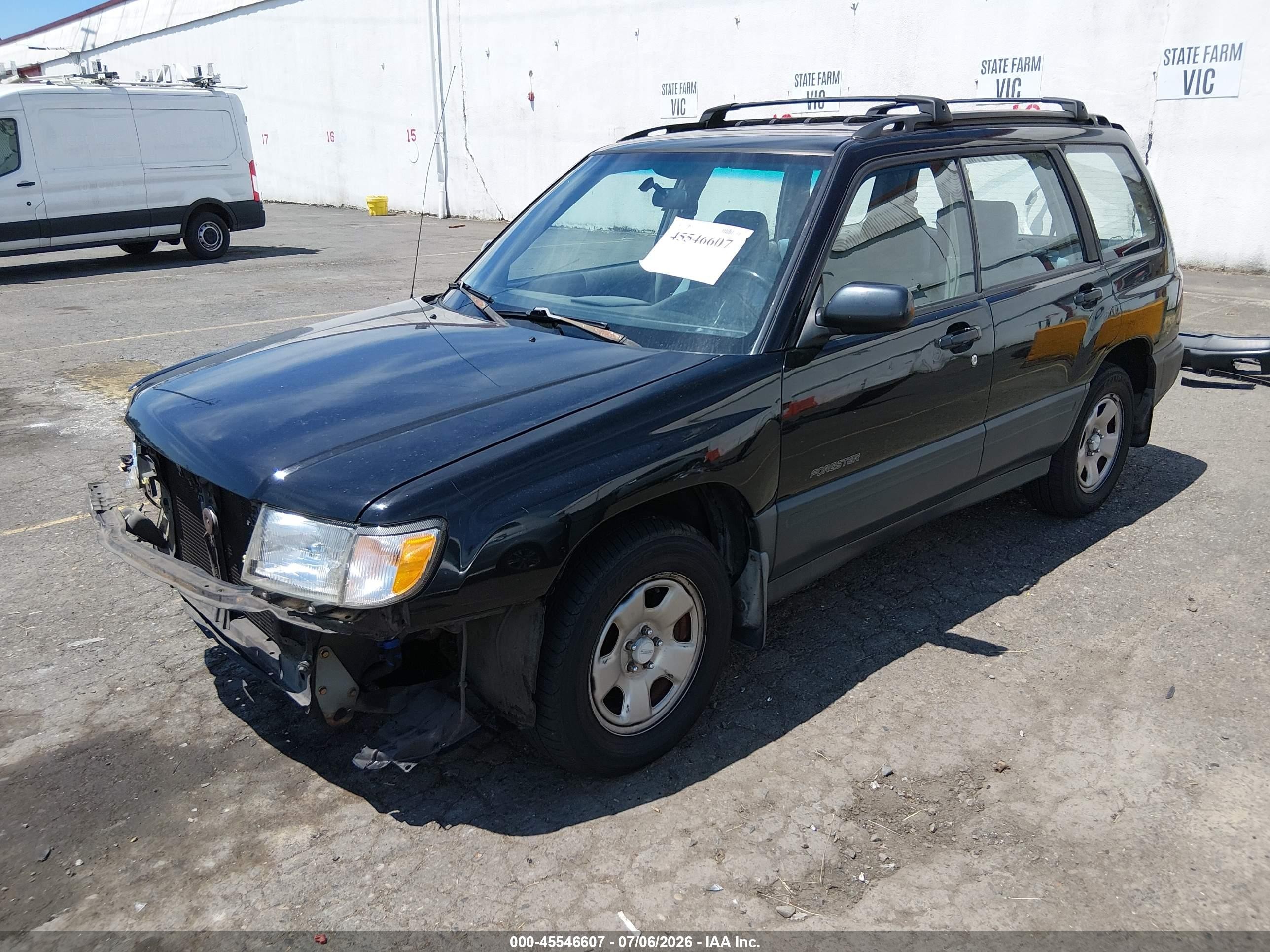 1999 Subaru Forester L Черный vin: JF1SF6353XH737695