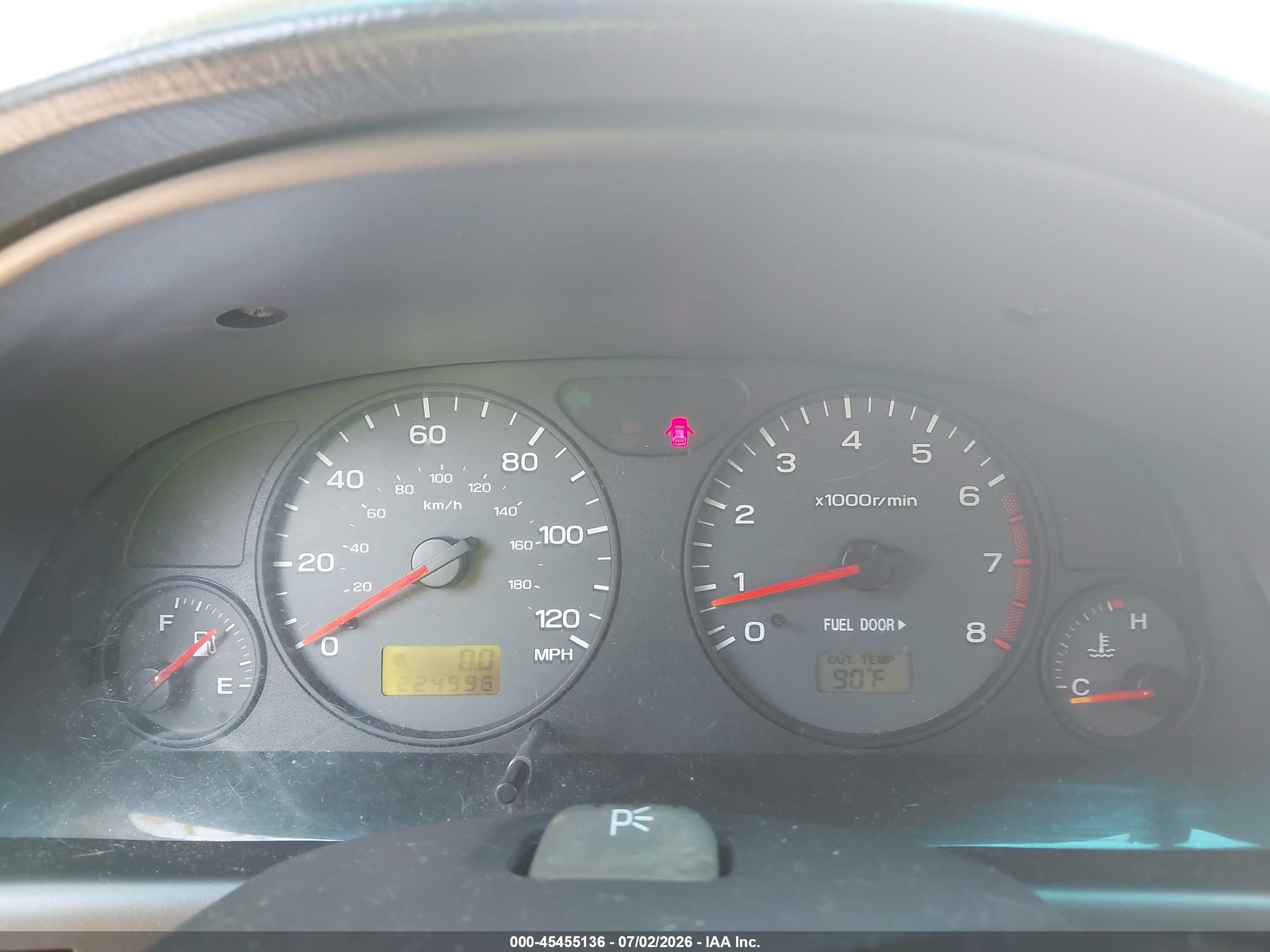 2002 Subaru Forester L Серый vin: JF1SF63542H741585