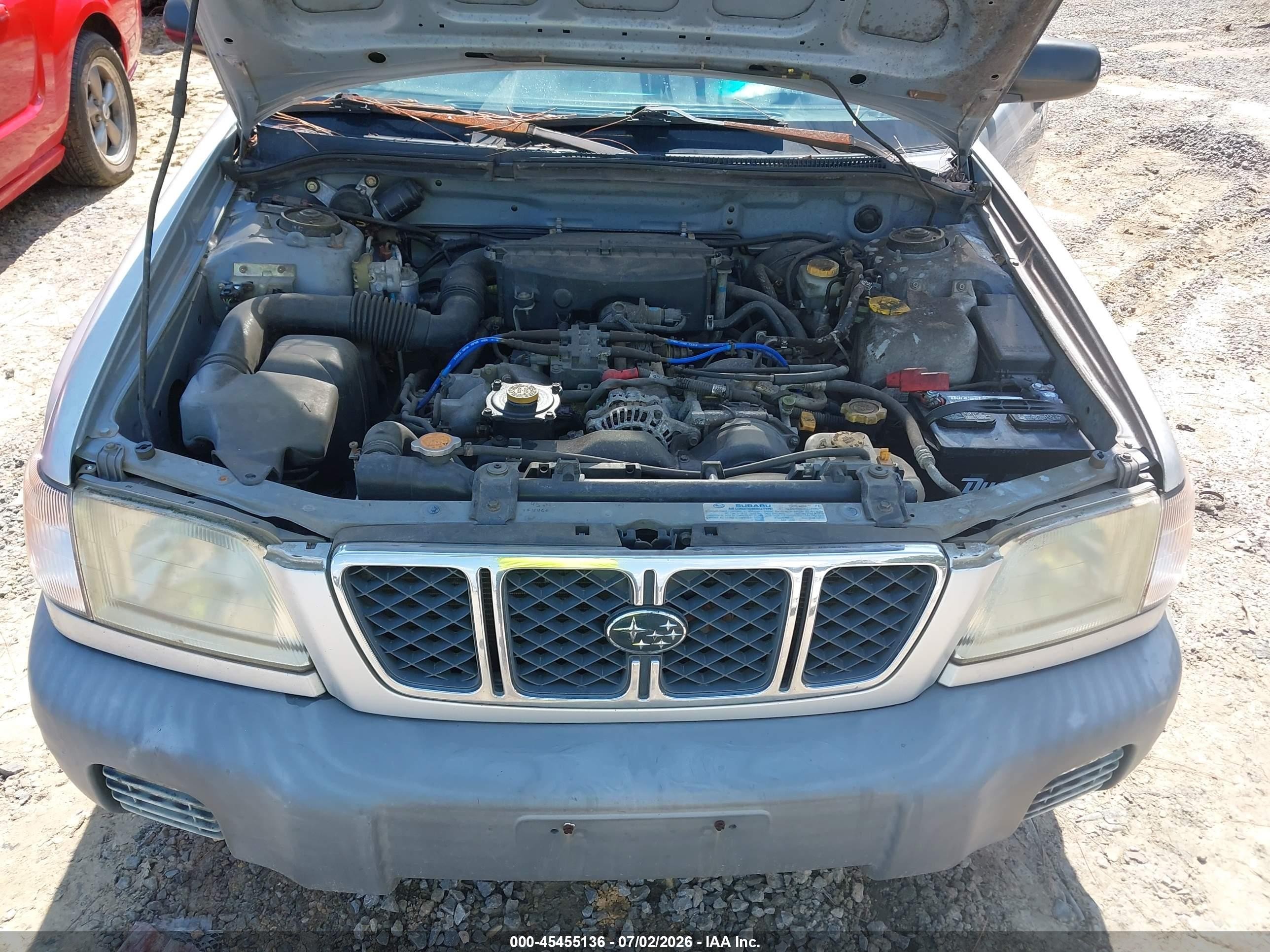 2002 Subaru Forester L Серый vin: JF1SF63542H741585
