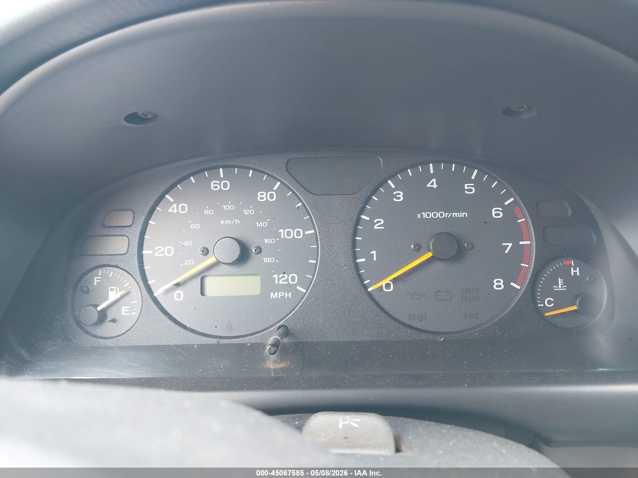 2000 Subaru Forester L White vin: JF1SF6354YH726190