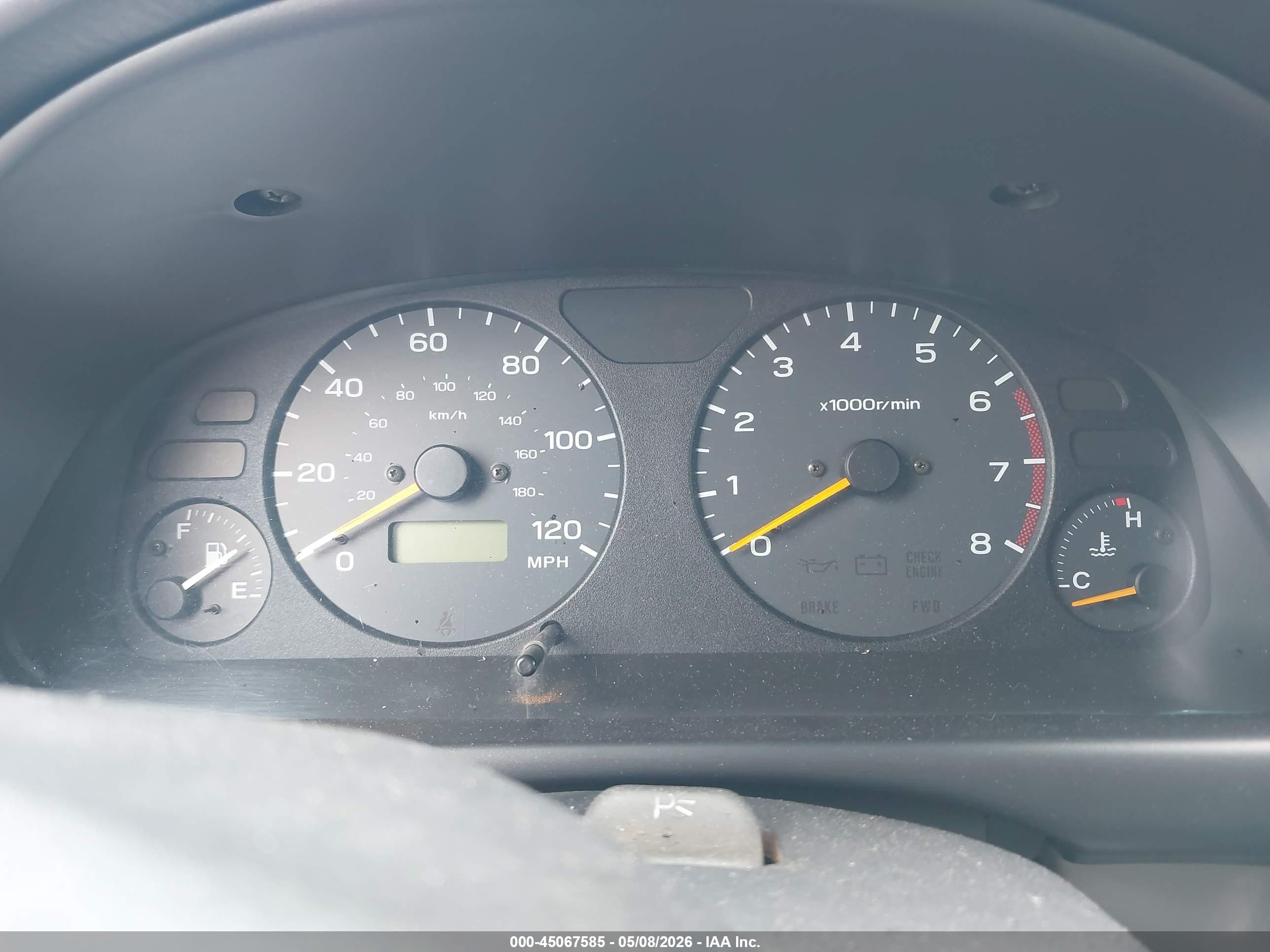 2000 Subaru Forester L White vin: JF1SF6354YH726190