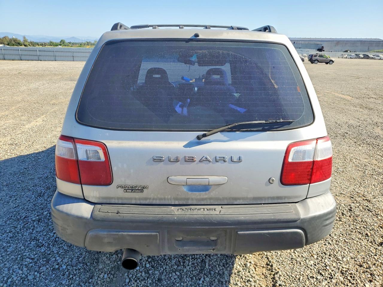 2002 Subaru Forester L Серебряный vin: JF1SF63552G731010