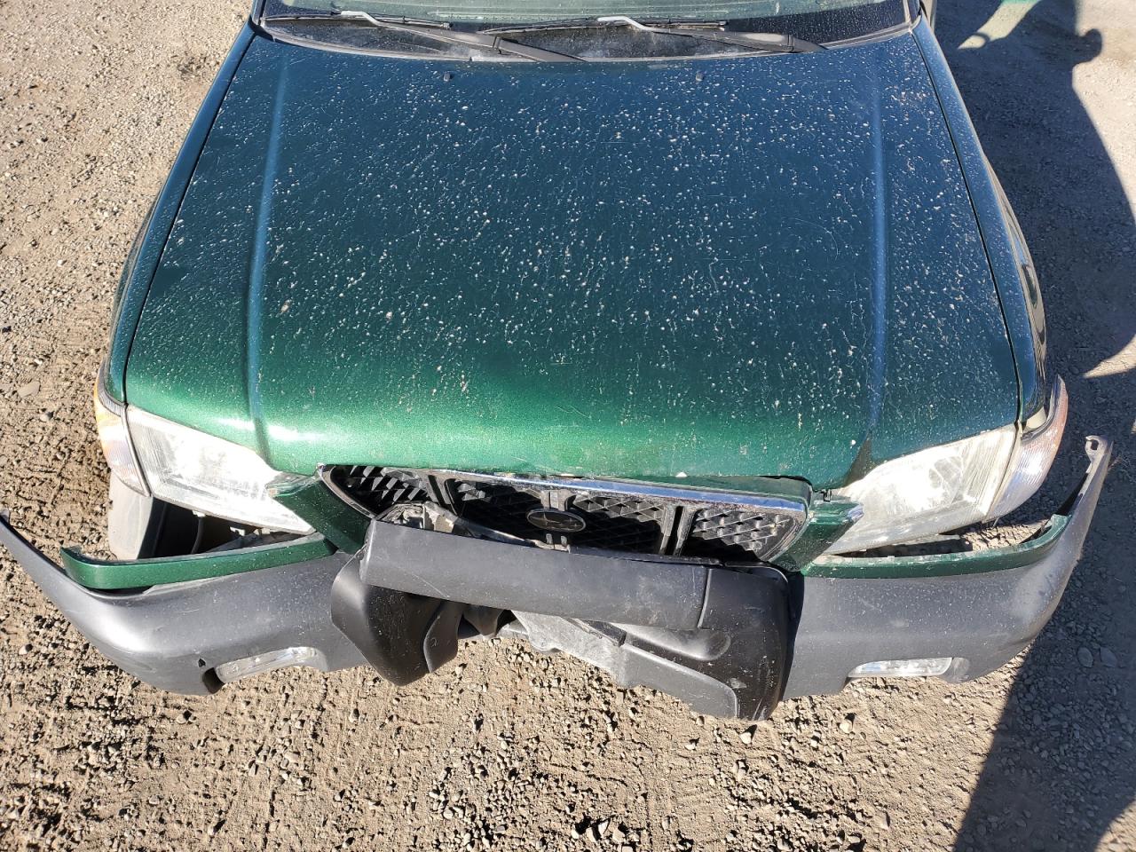 2002 Subaru Forester L Green vin: JF1SF63562H748361