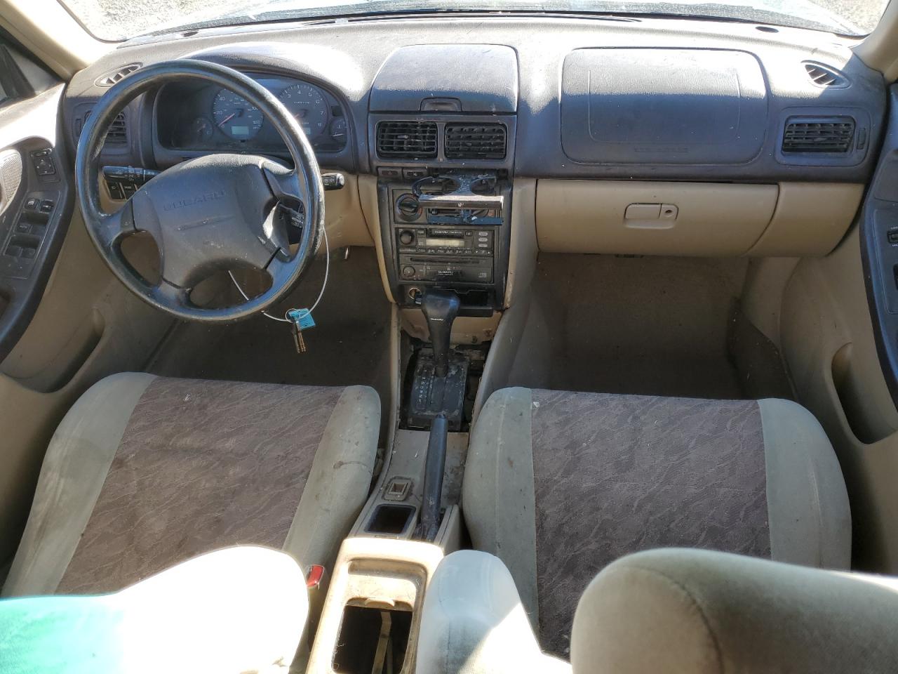 2002 Subaru Forester L Green vin: JF1SF63562H748361