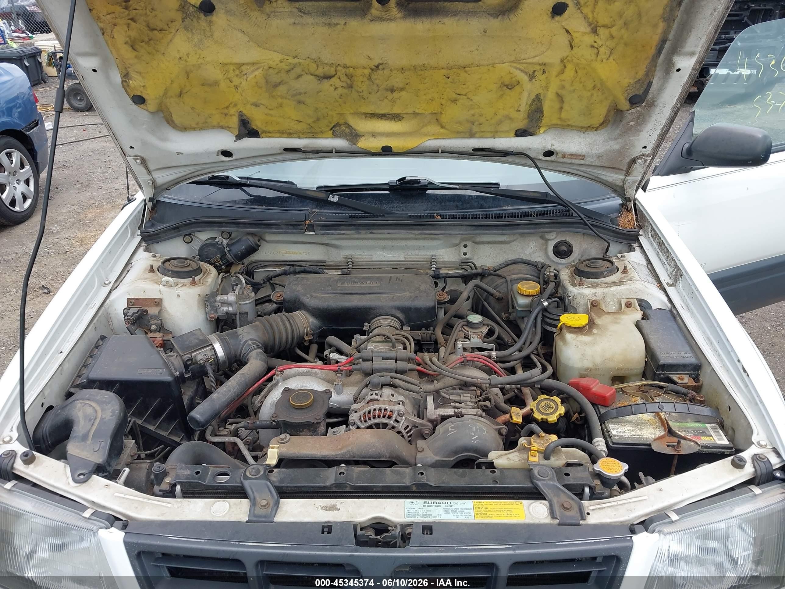 1998 Subaru Forester L Белый vin: JF1SF6356WH706715