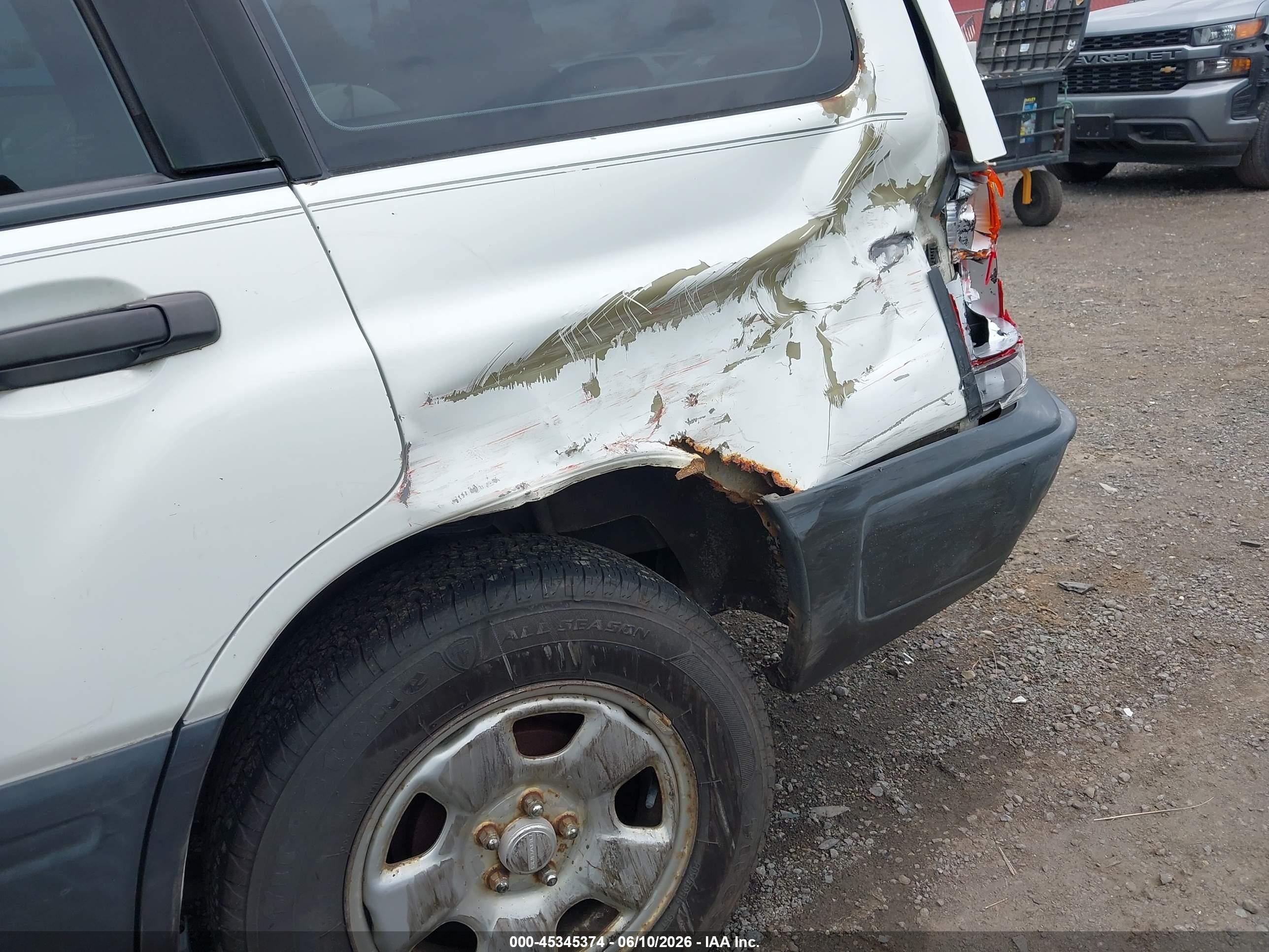 1998 Subaru Forester L Белый vin: JF1SF6356WH706715