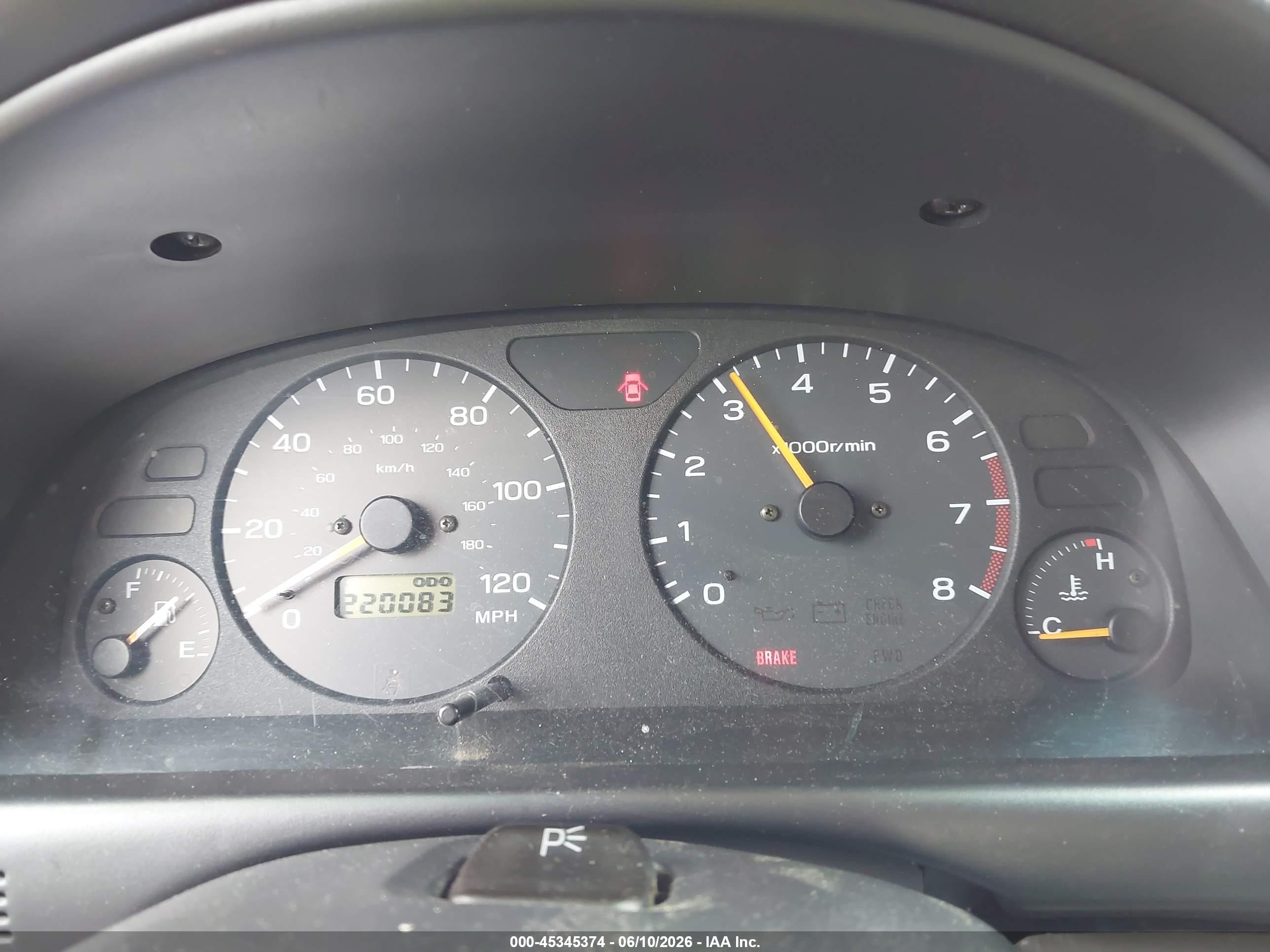 1998 Subaru Forester L Белый vin: JF1SF6356WH706715