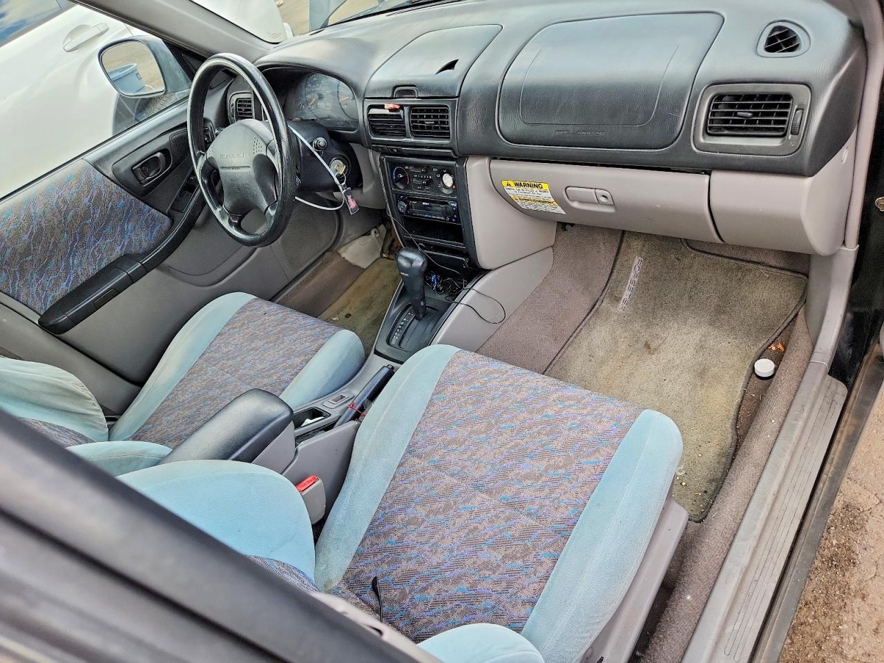 1998 Subaru Forester L Black vin: JF1SF6356WH772973