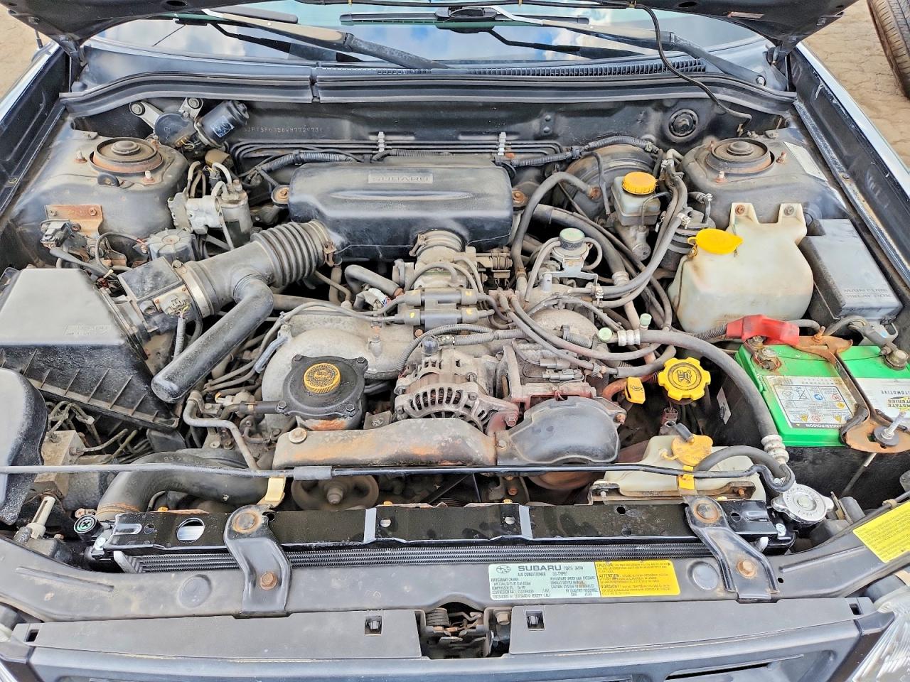 1998 Subaru Forester L Black vin: JF1SF6356WH772973