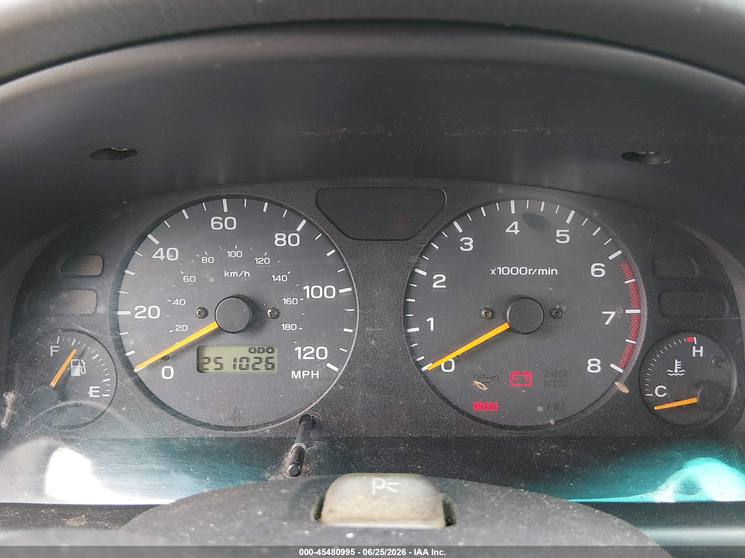 1999 Subaru Forester L Black vin: JF1SF6356XG741021