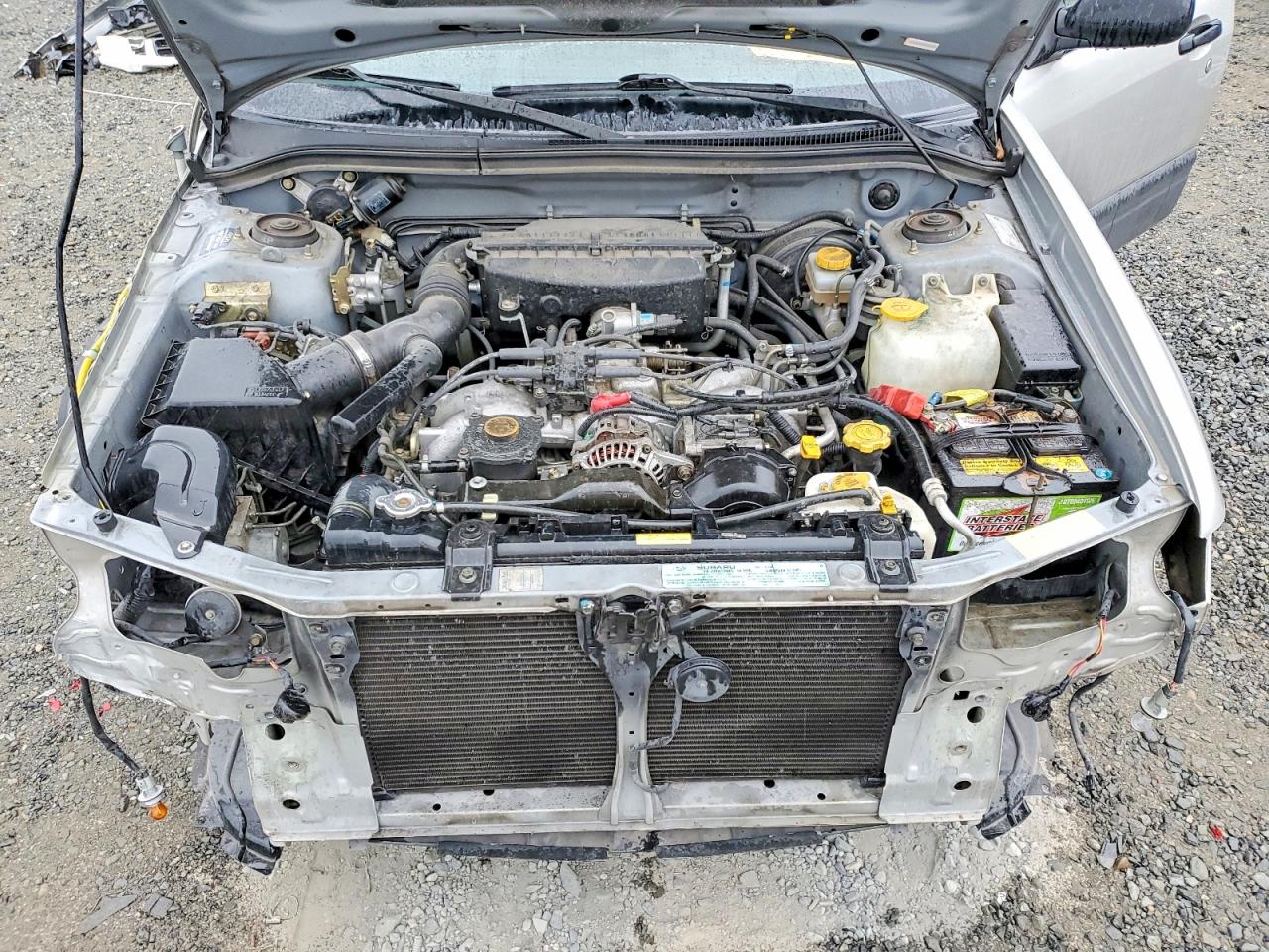 1999 Subaru Forester L Silver vin: JF1SF6356XH703489