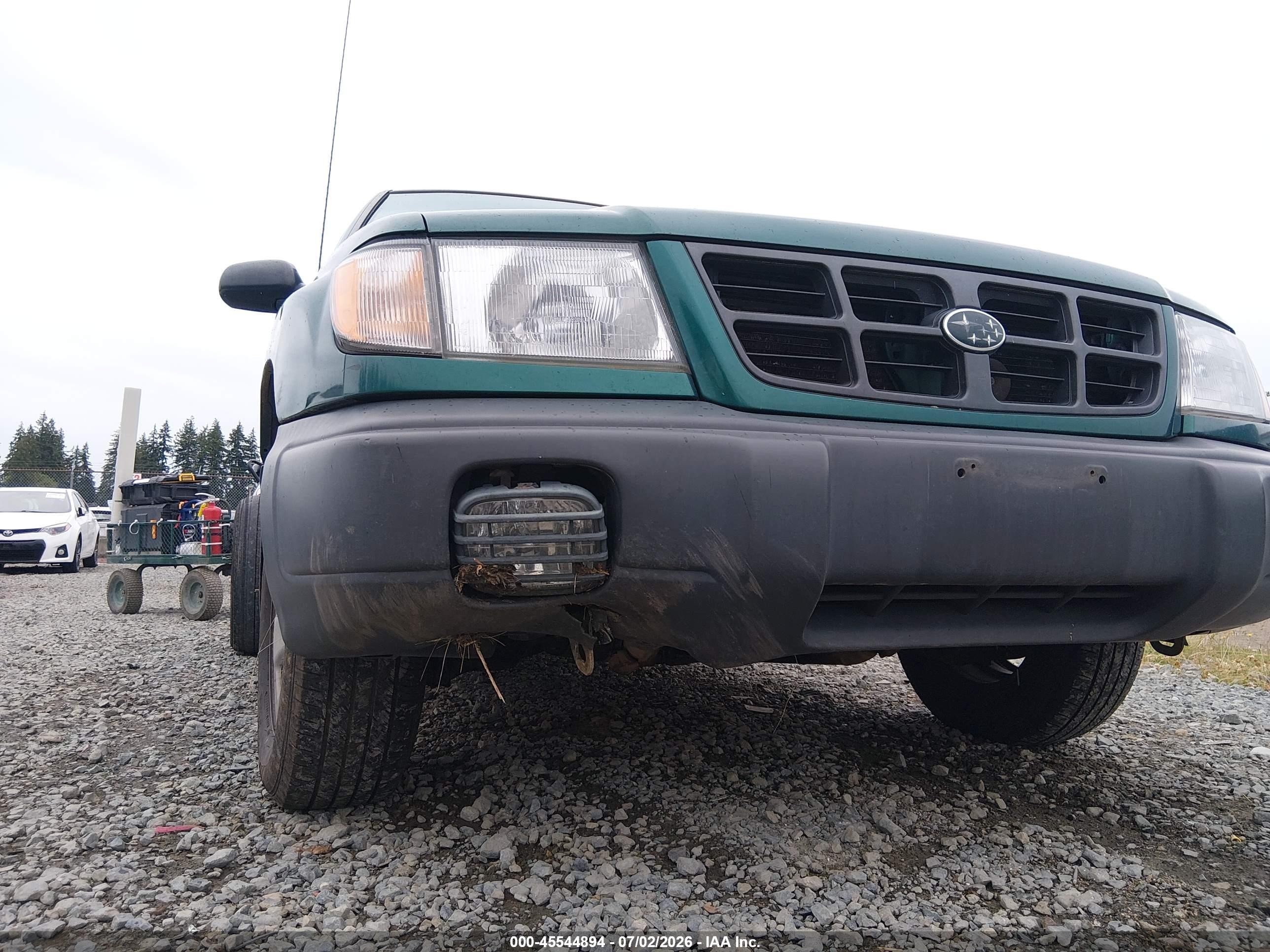 1998 Subaru Forester L Зеленый vin: JF1SF6357WH763666