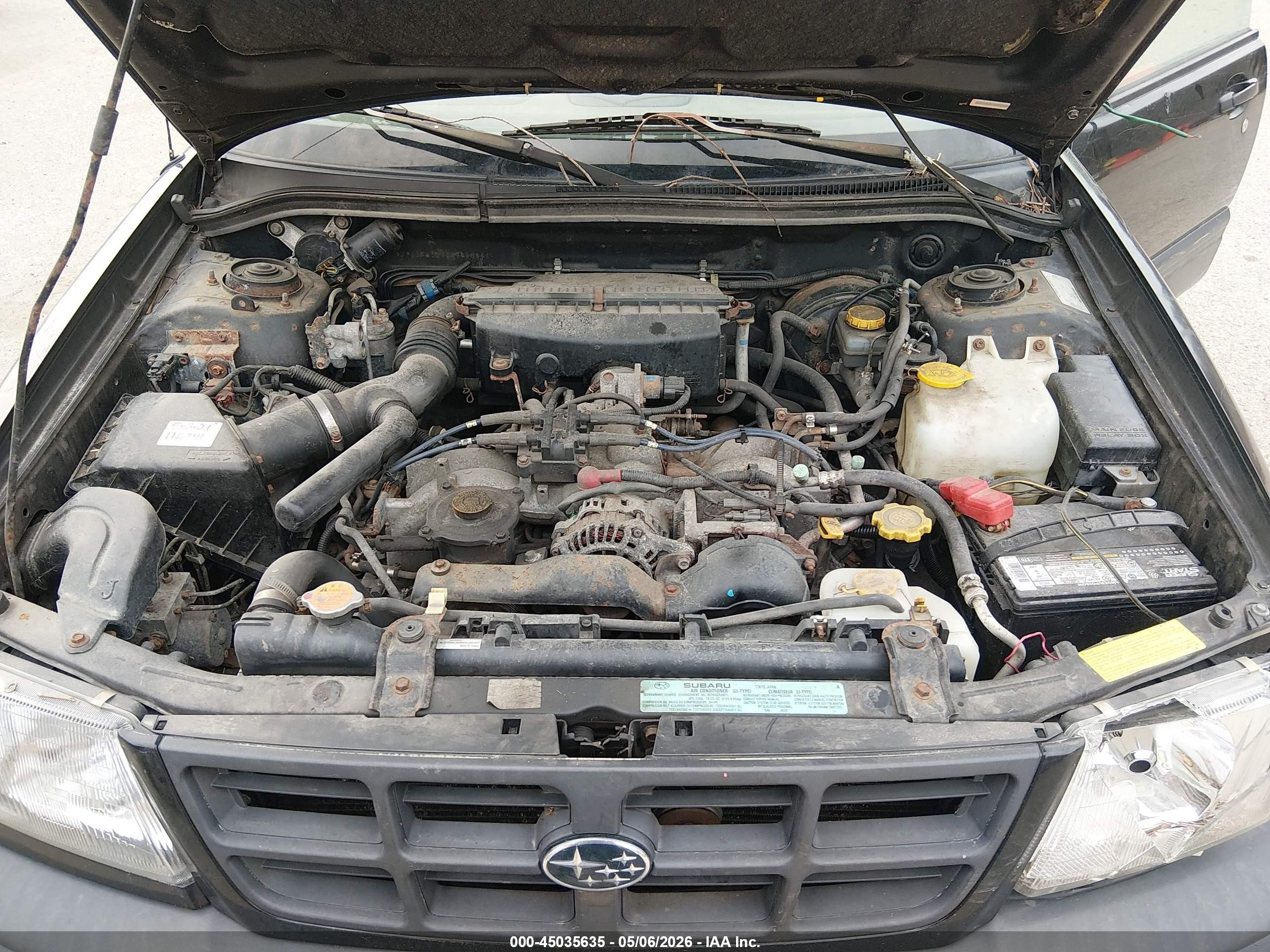 1999 Subaru Forester L Black vin: JF1SF6357XH744844