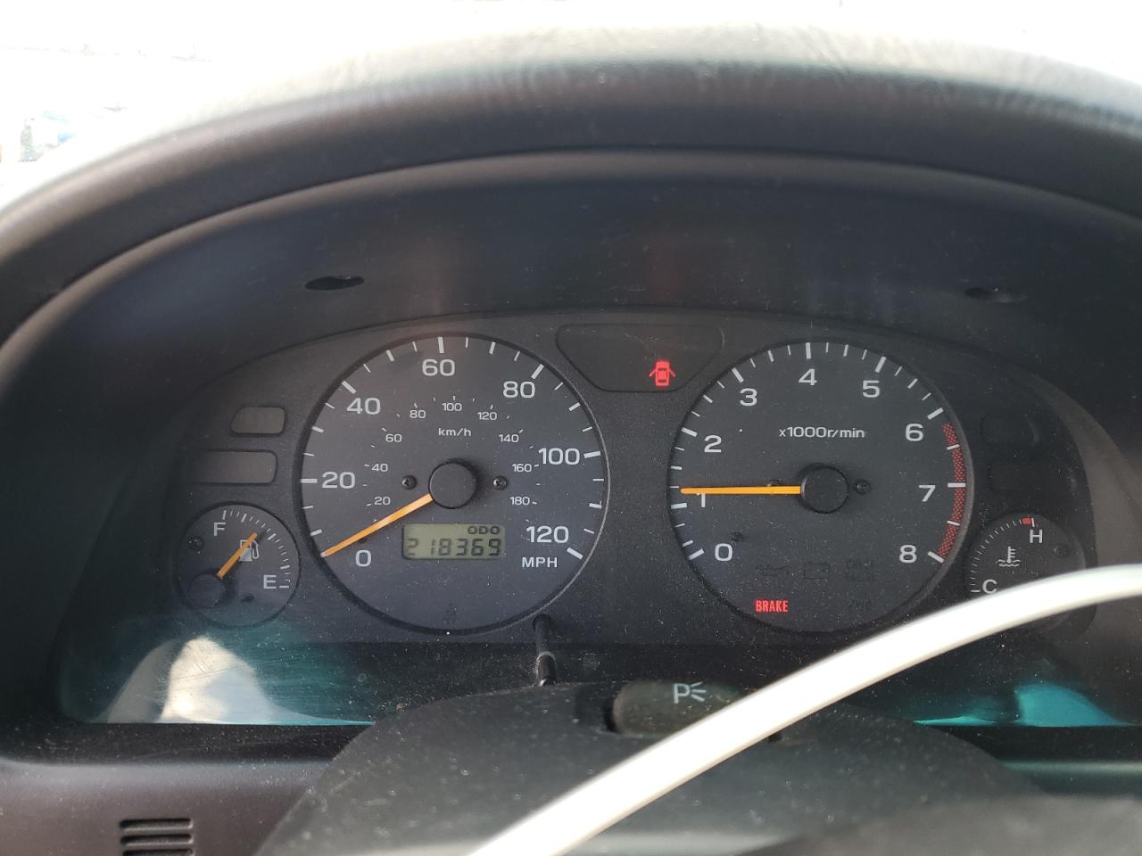 2000 Subaru Forester L Silver vin: JF1SF6357YG719921