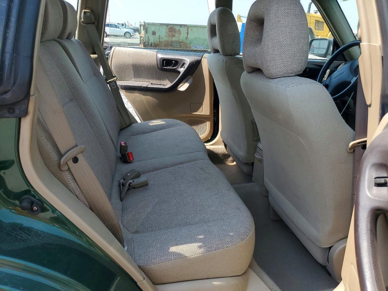 2002 Subaru Forester L Green vin: JF1SF63582H726376