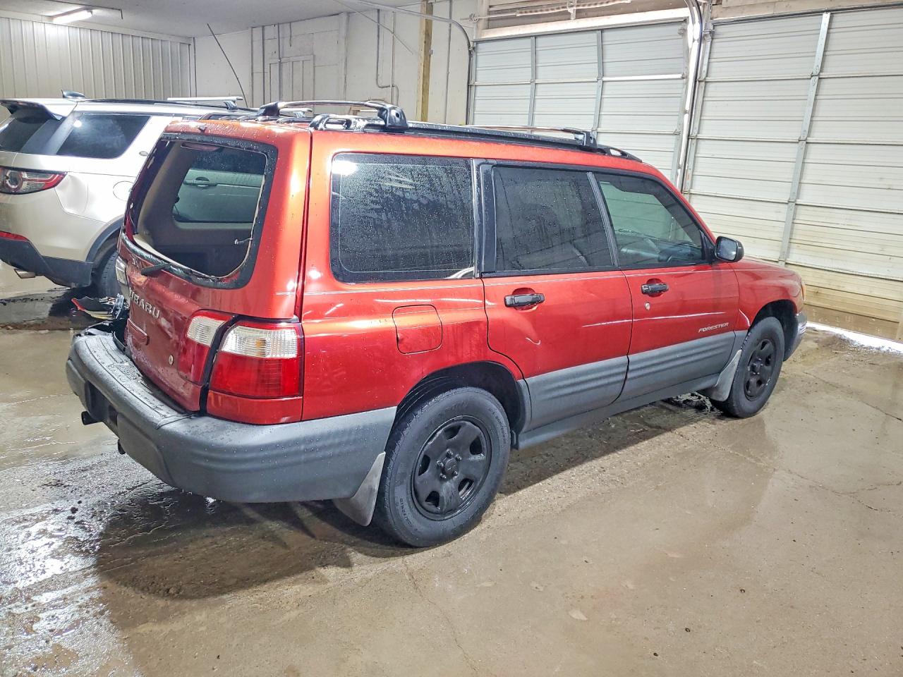 2002 Subaru Forester L Orange vin: JF1SF63592G754371