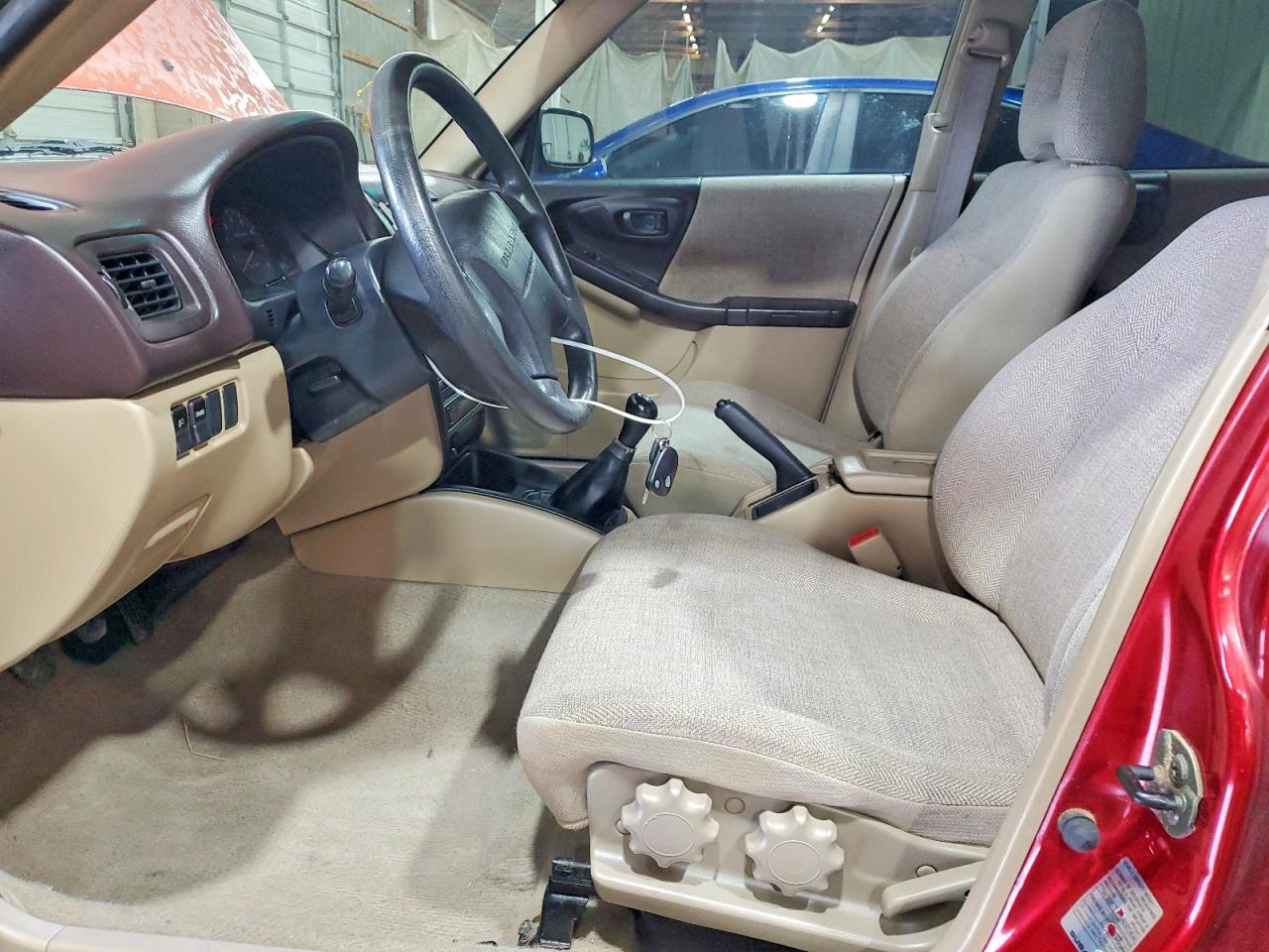 2002 Subaru Forester L Orange vin: JF1SF63592G754371