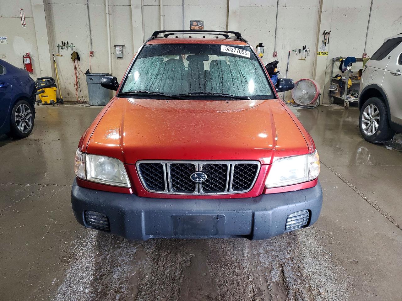2002 Subaru Forester L Orange vin: JF1SF63592G754371