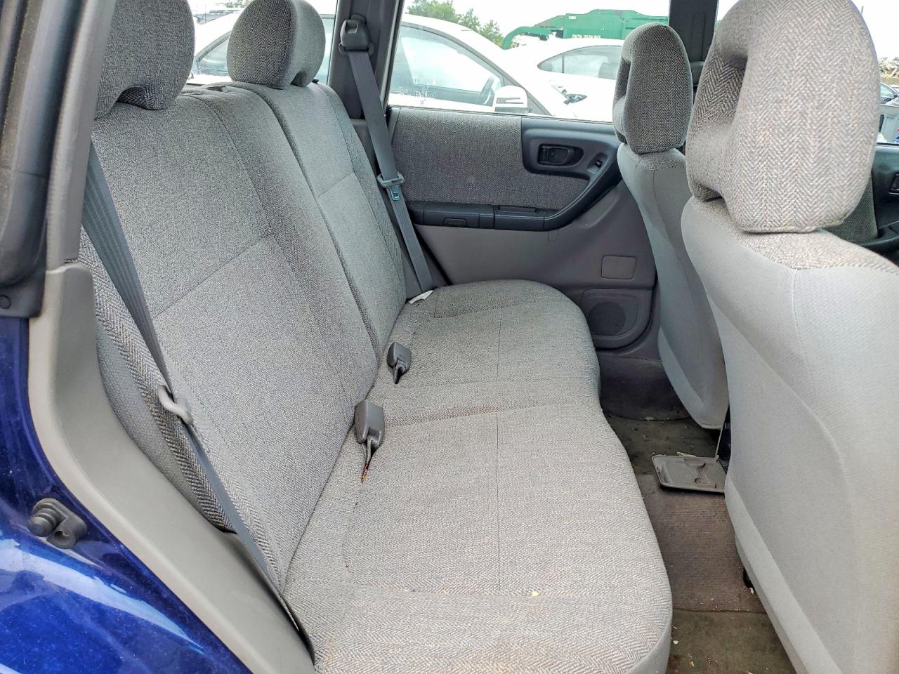 2002 Subaru Forester L Blue vin: JF1SF63592H743817
