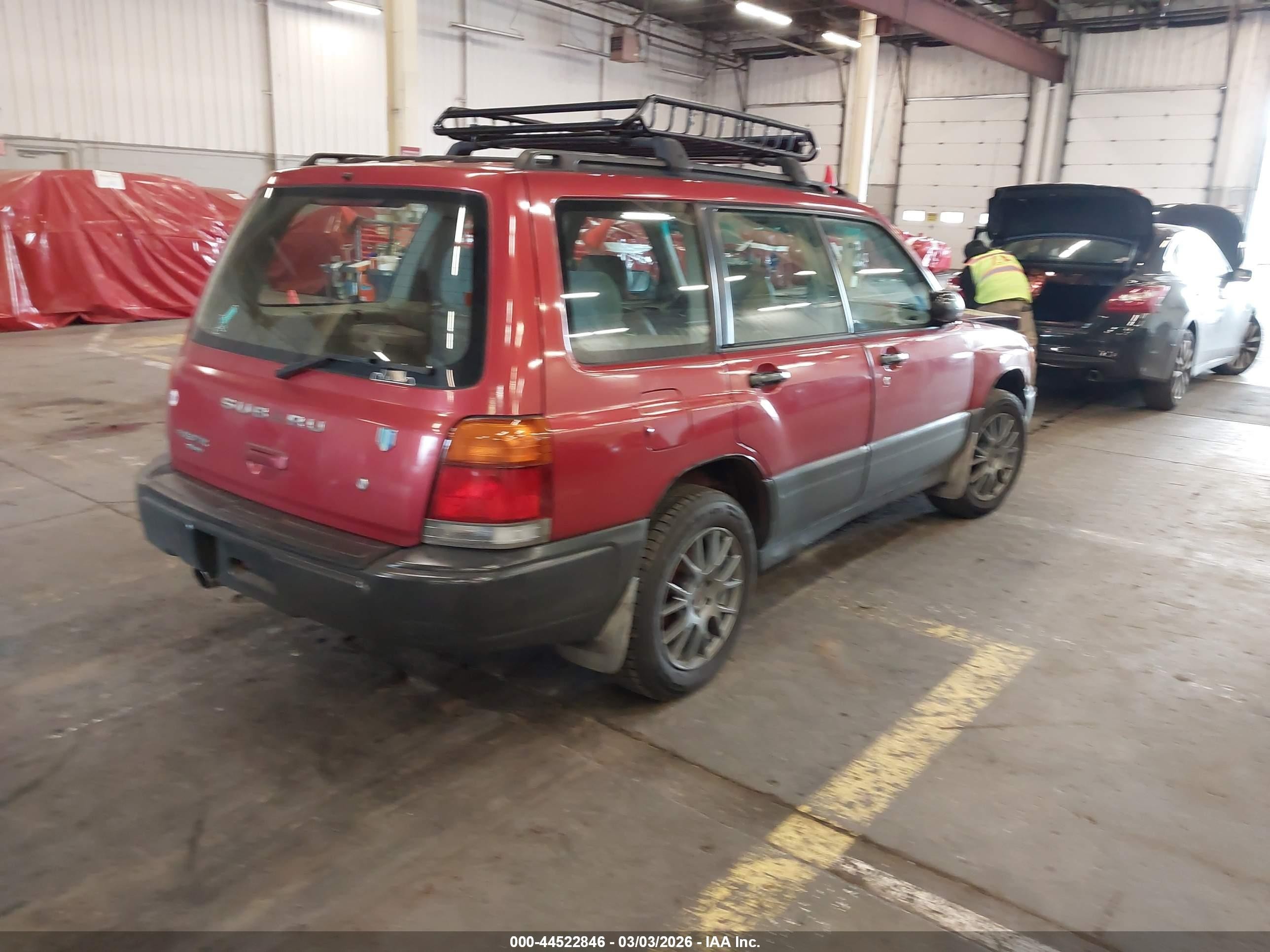 1999 Subaru Forester L Burgundy vin: JF1SF6359XH744585