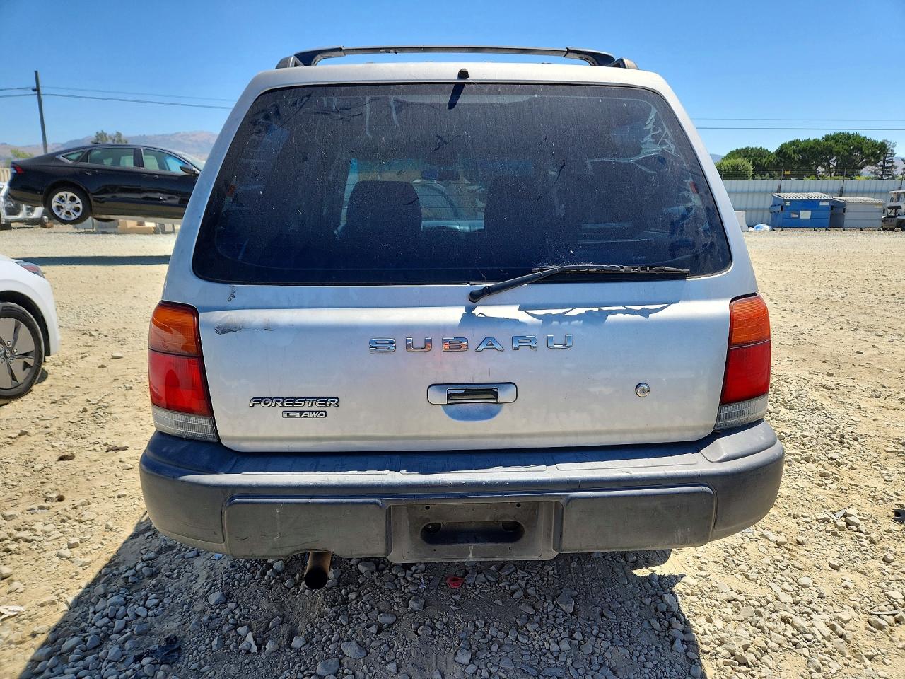2000 Subaru Forester L Серебряный vin: JF1SF6359YH727514