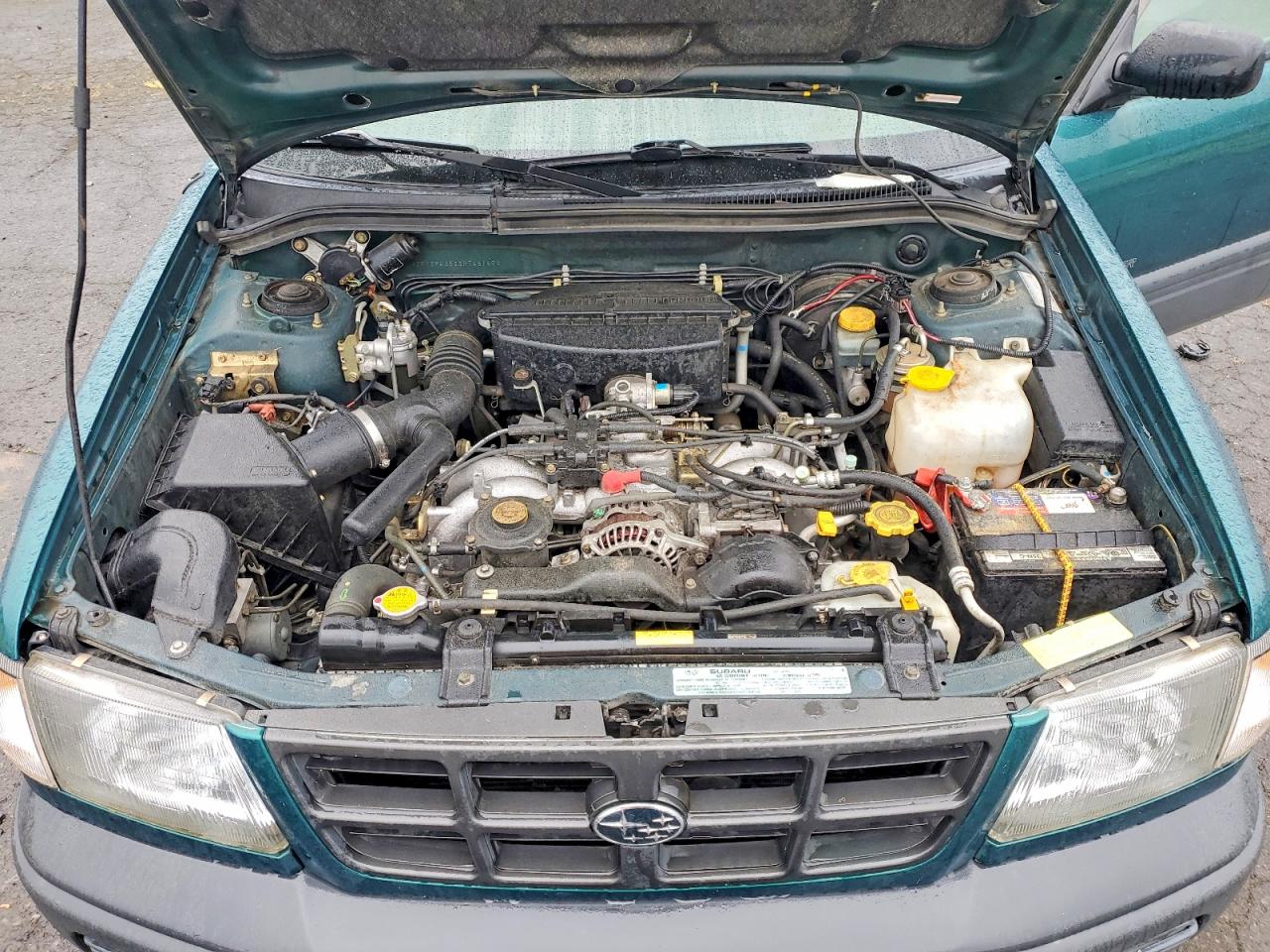 1999 Subaru Forester L Green vin: JF1SF635XXH746149