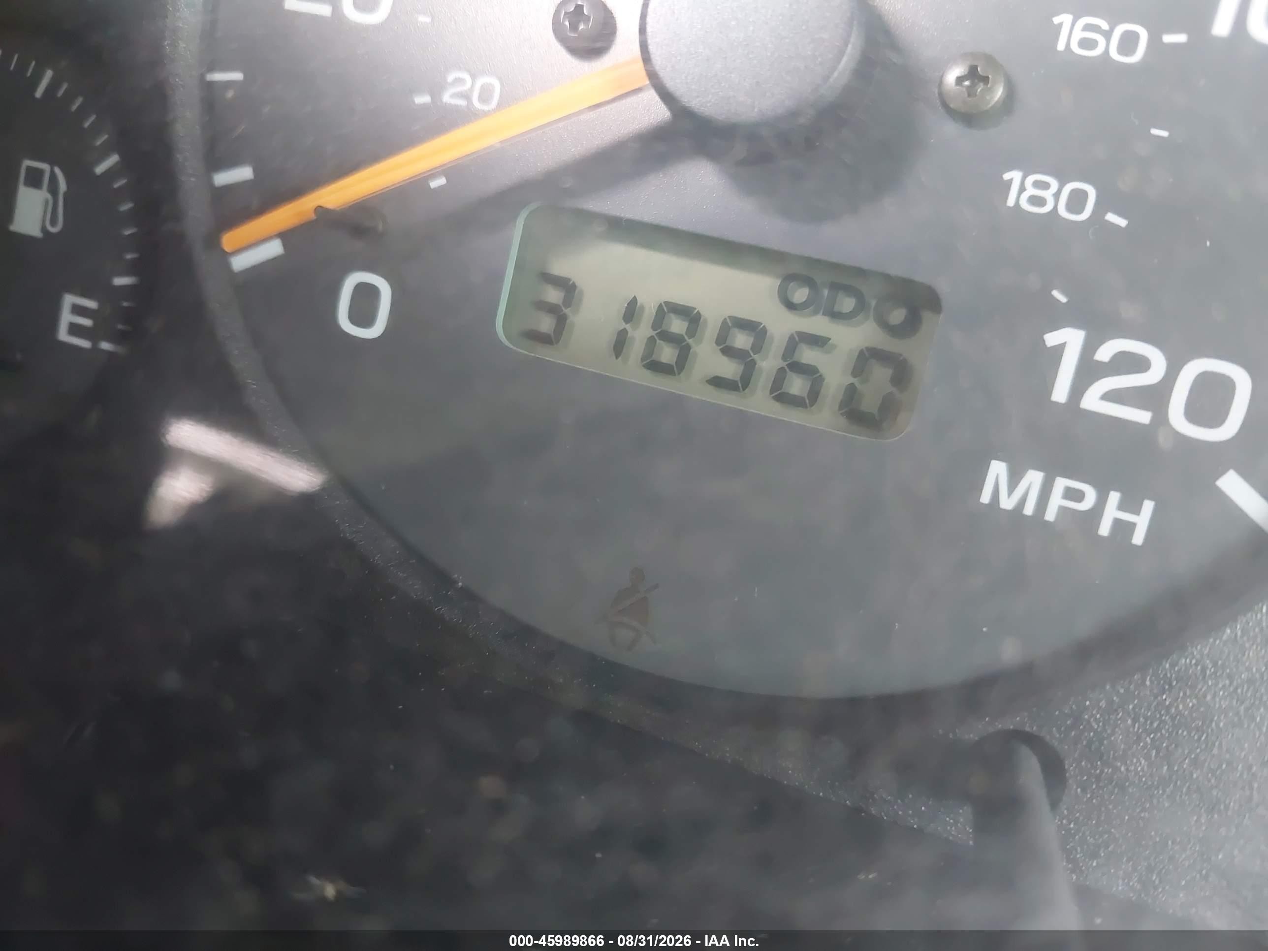 2000 Subaru Forester S Red vin: JF1SF6550YH716754