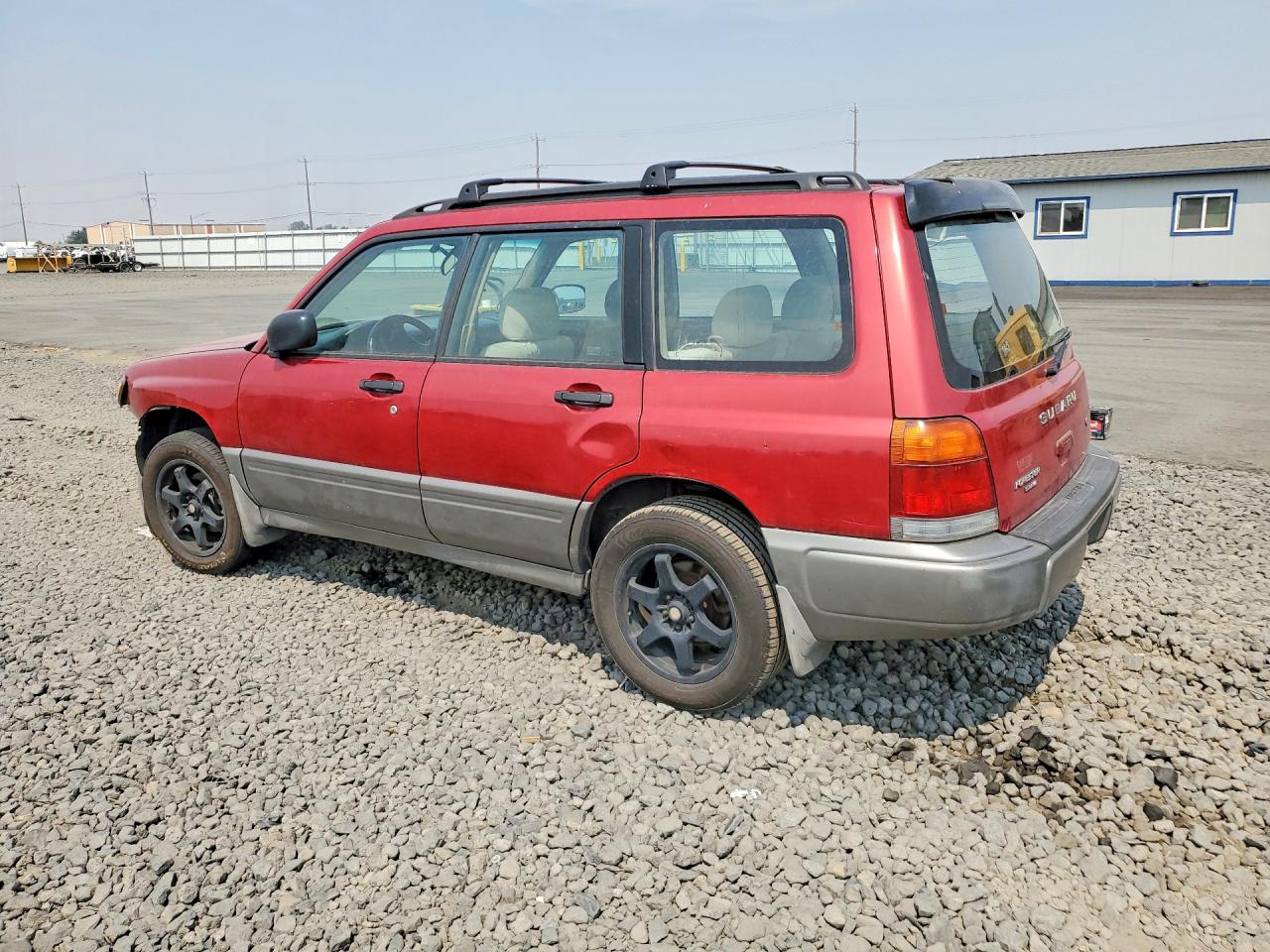 1999 Subaru Forester S Red vin: JF1SF6551XH722965