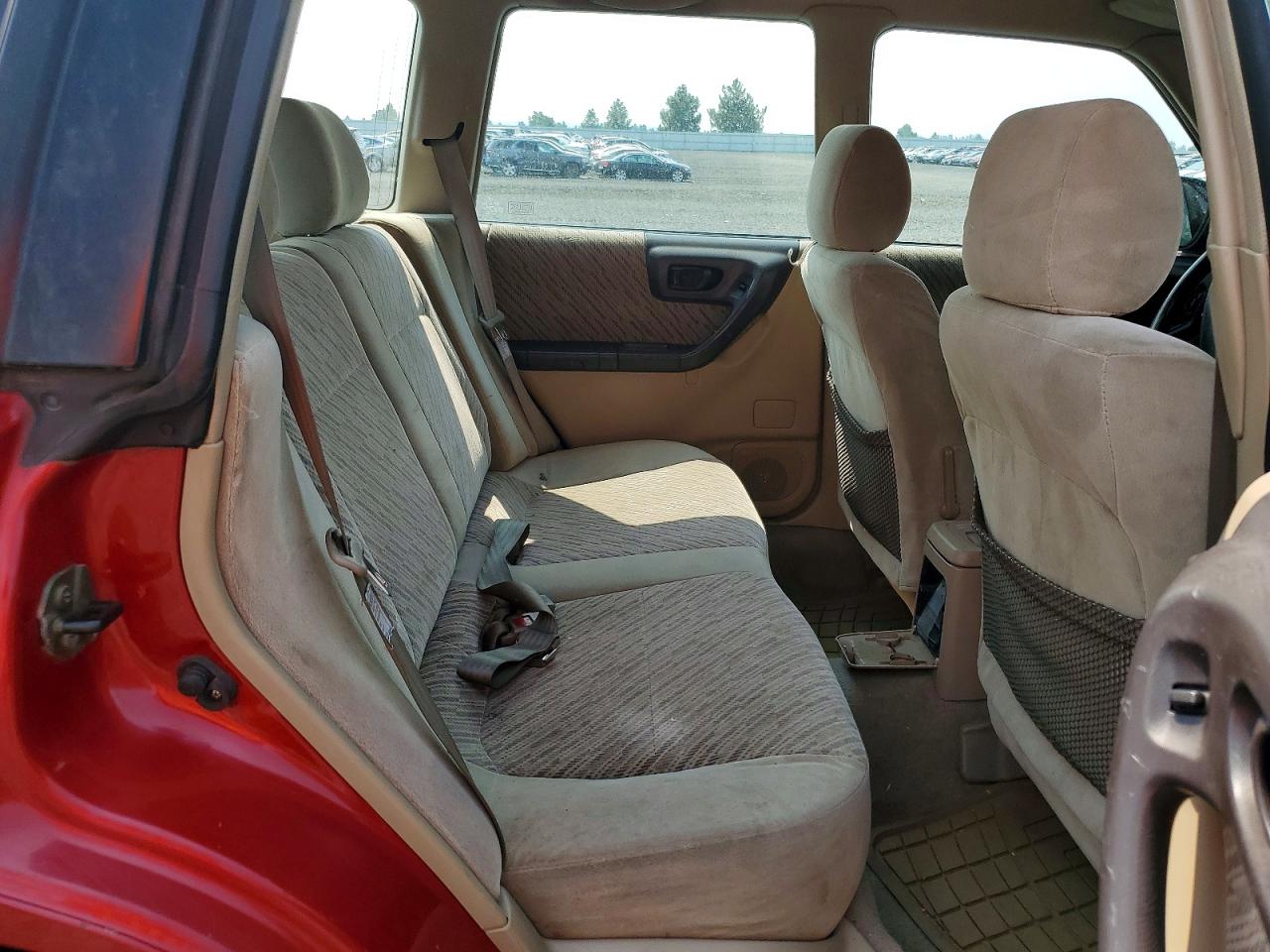 1999 Subaru Forester S Red vin: JF1SF6551XH722965
