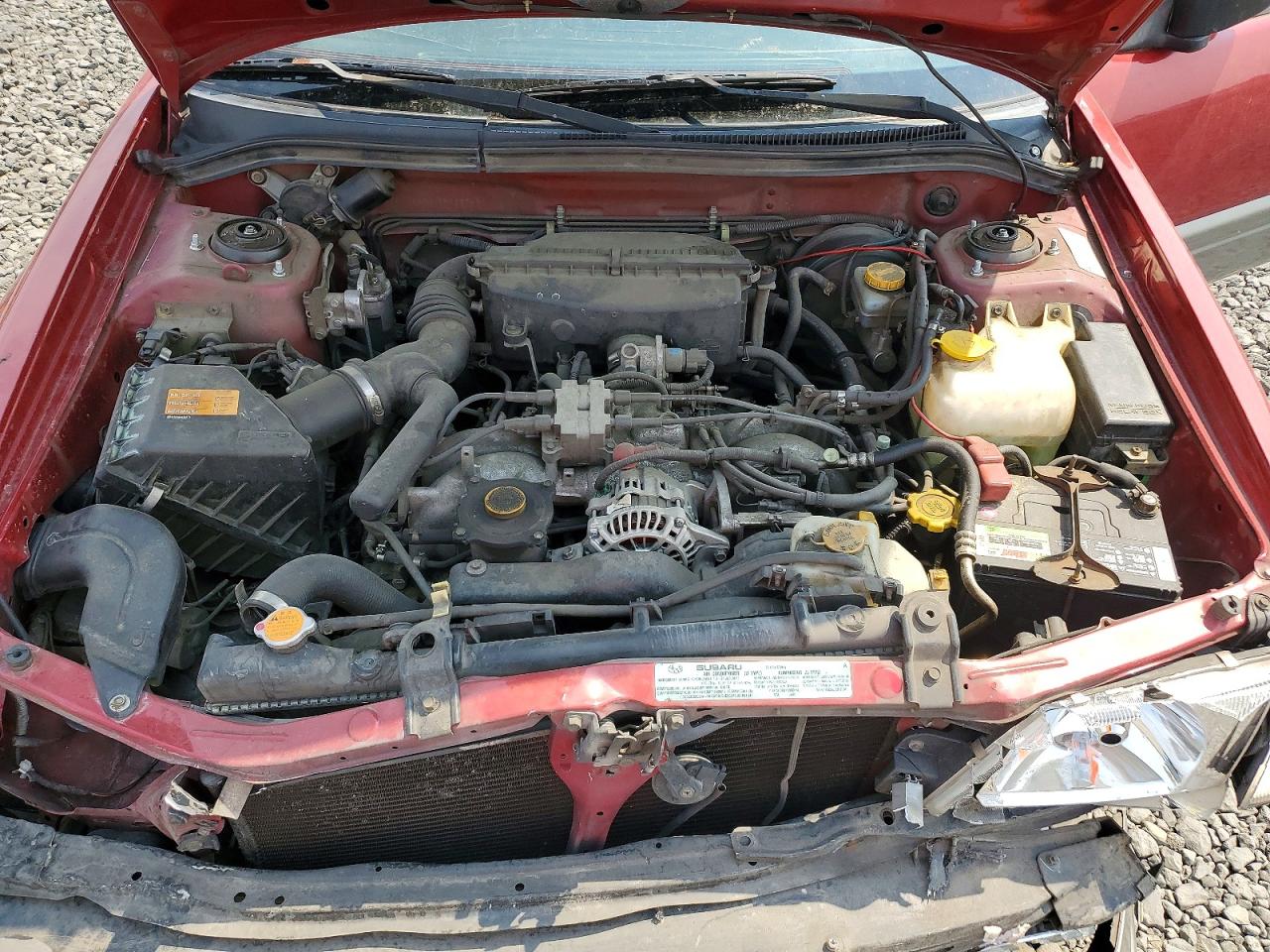 1999 Subaru Forester S Red vin: JF1SF6551XH722965