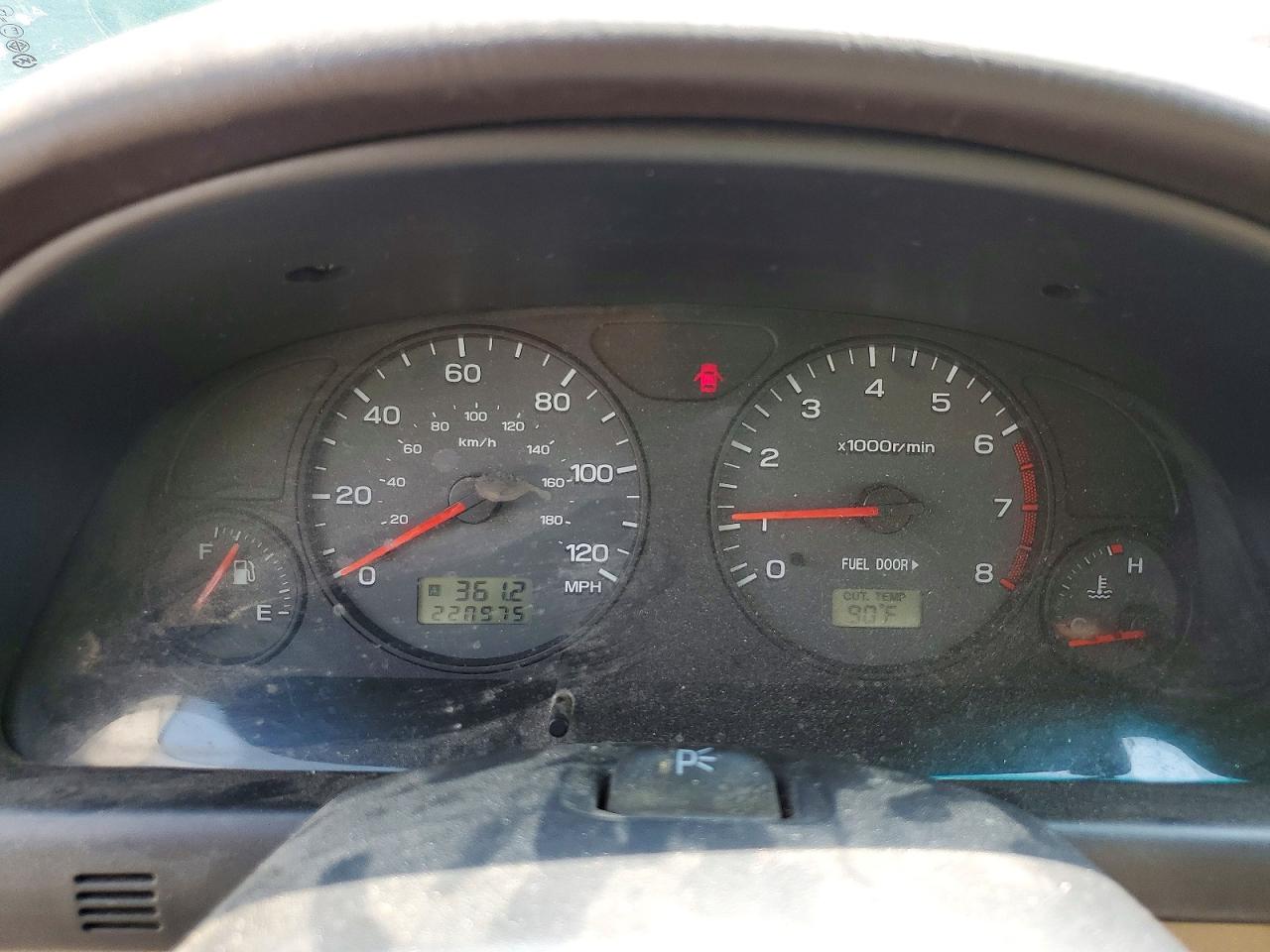 2002 Subaru Forester S Green vin: JF1SF65522H738035