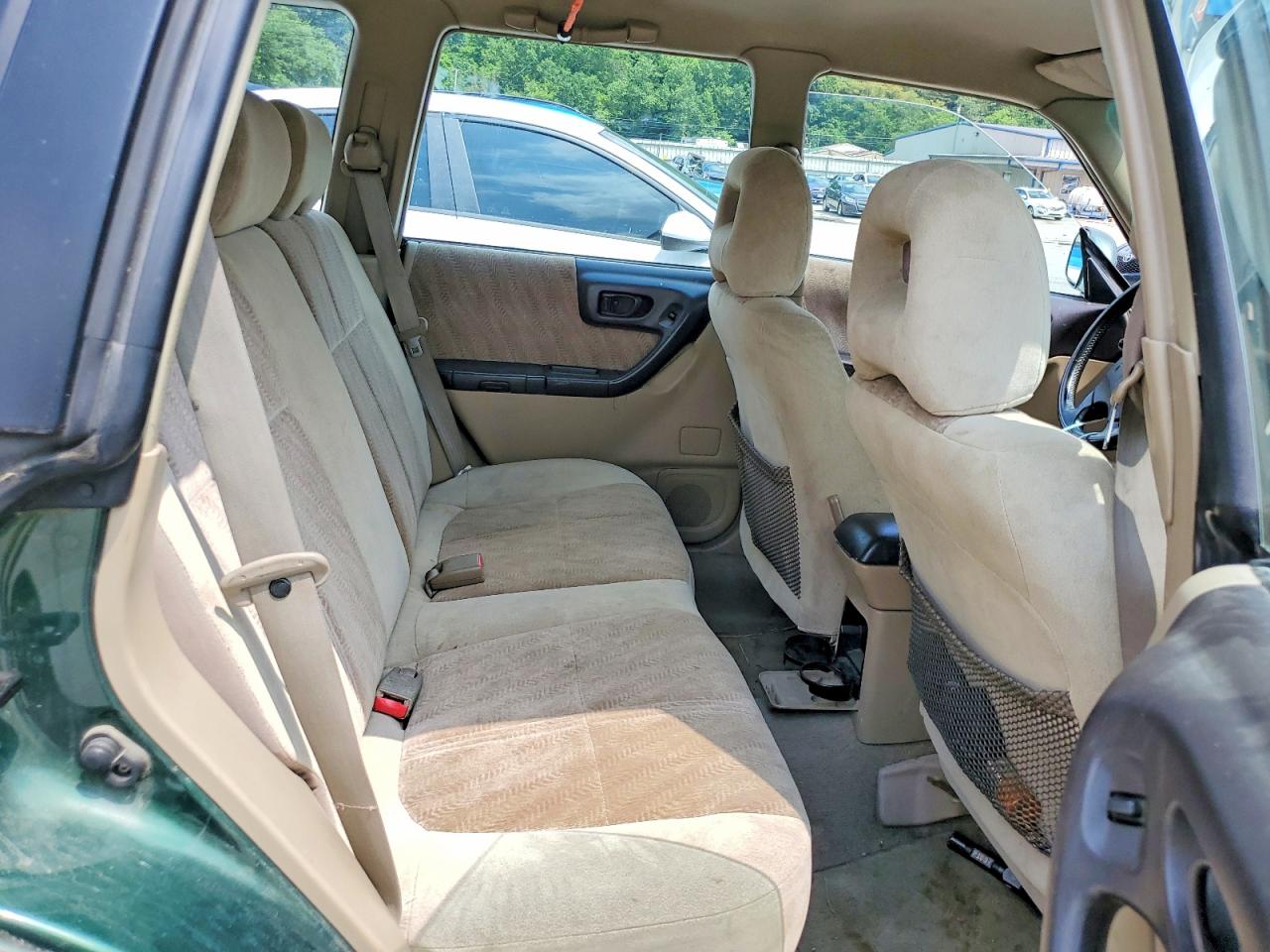 2002 Subaru Forester S Green vin: JF1SF65522H738035
