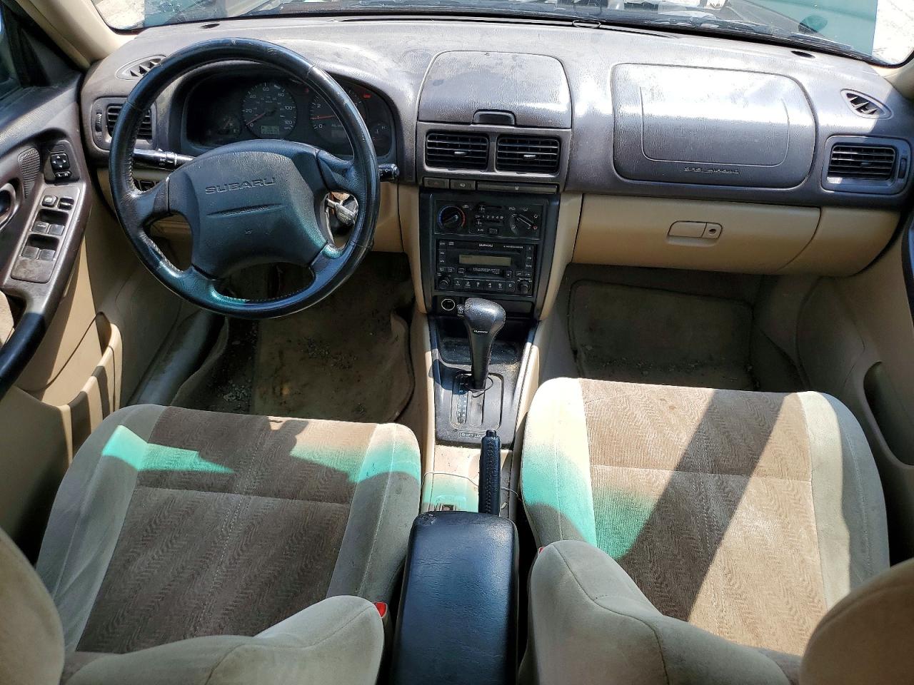 2002 Subaru Forester S Green vin: JF1SF65522H738035