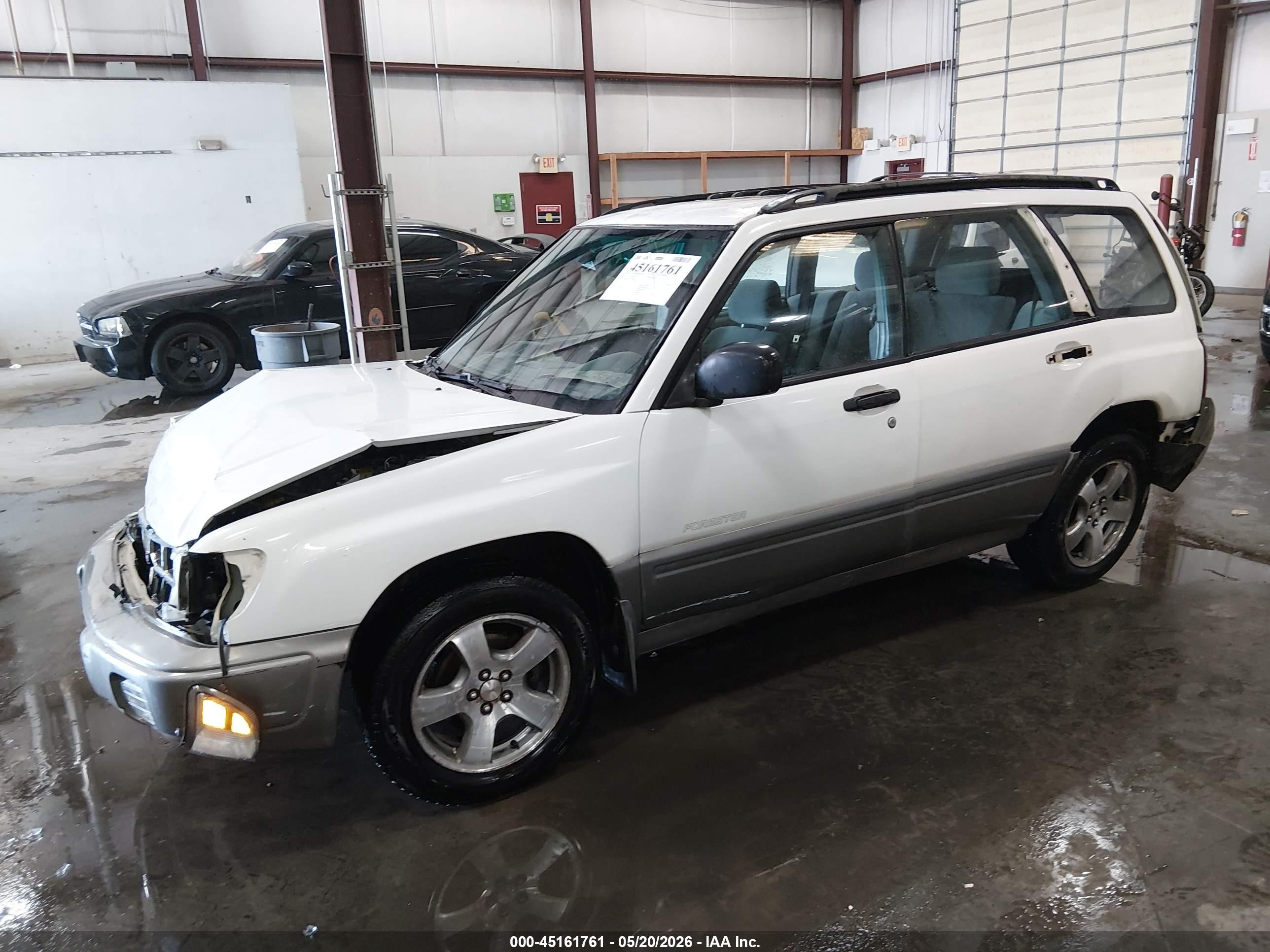 1998 Subaru Forester S Белый vin: JF1SF6552WG779888