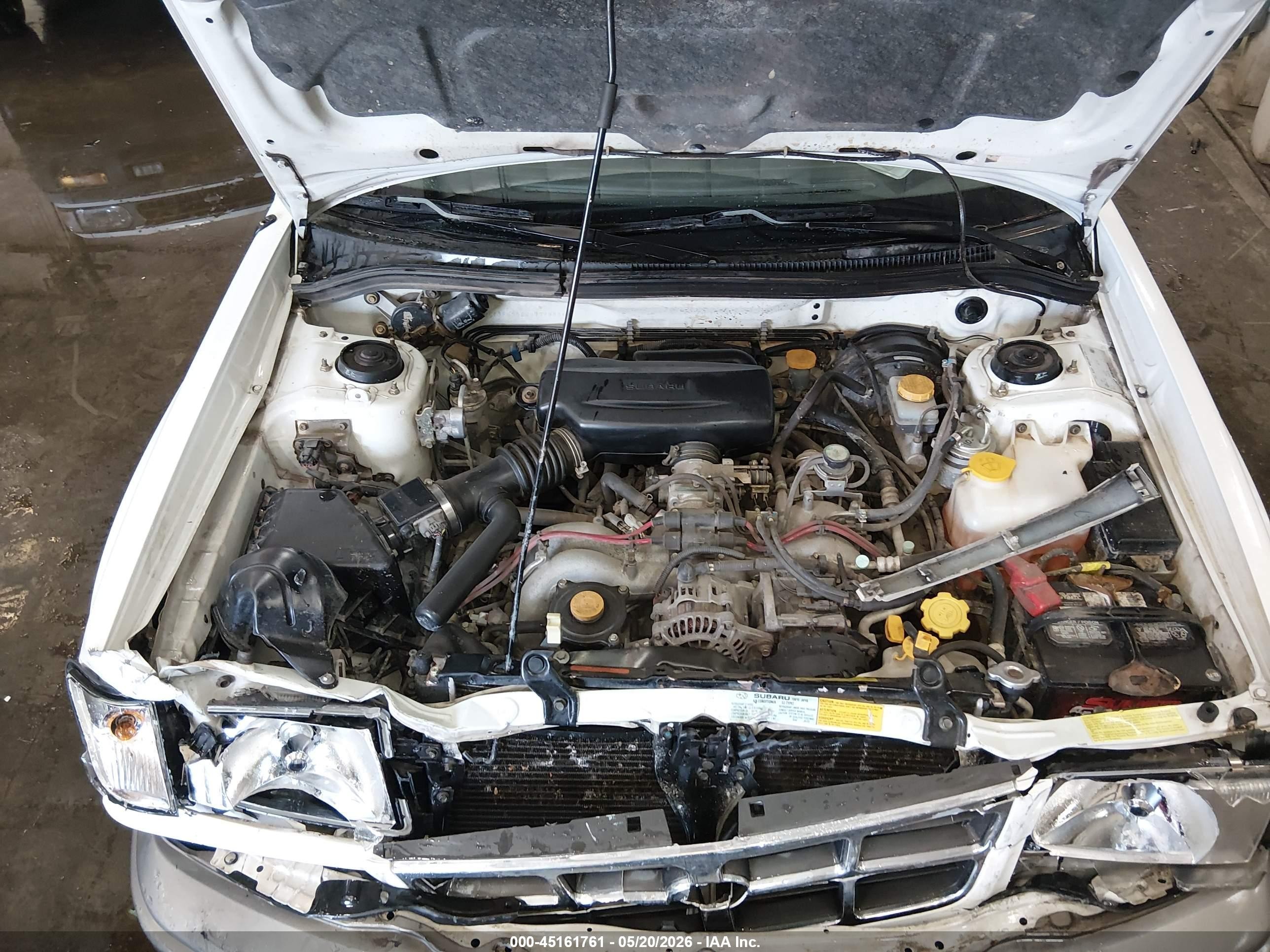 1998 Subaru Forester S Белый vin: JF1SF6552WG779888